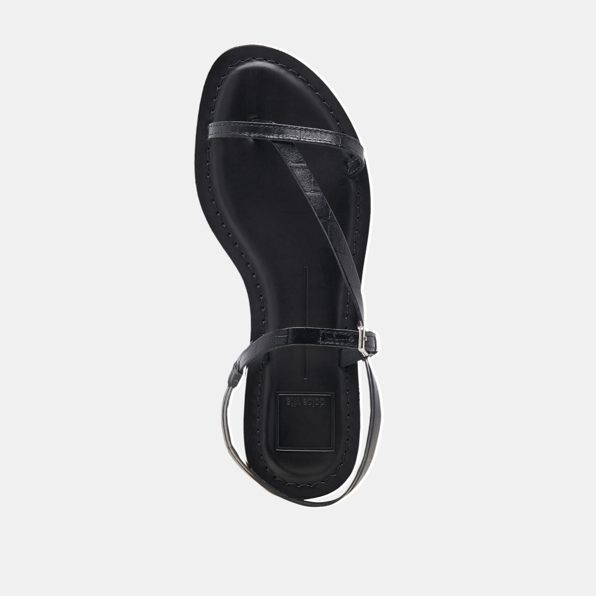 WANDRE SANDALS NOIR EMBOSSED LEATHER - view 8
