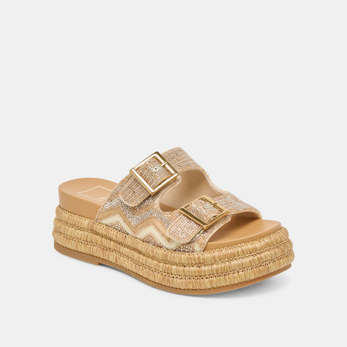 WIXIE SANDALS GOLD MULTI BEADS - view 3