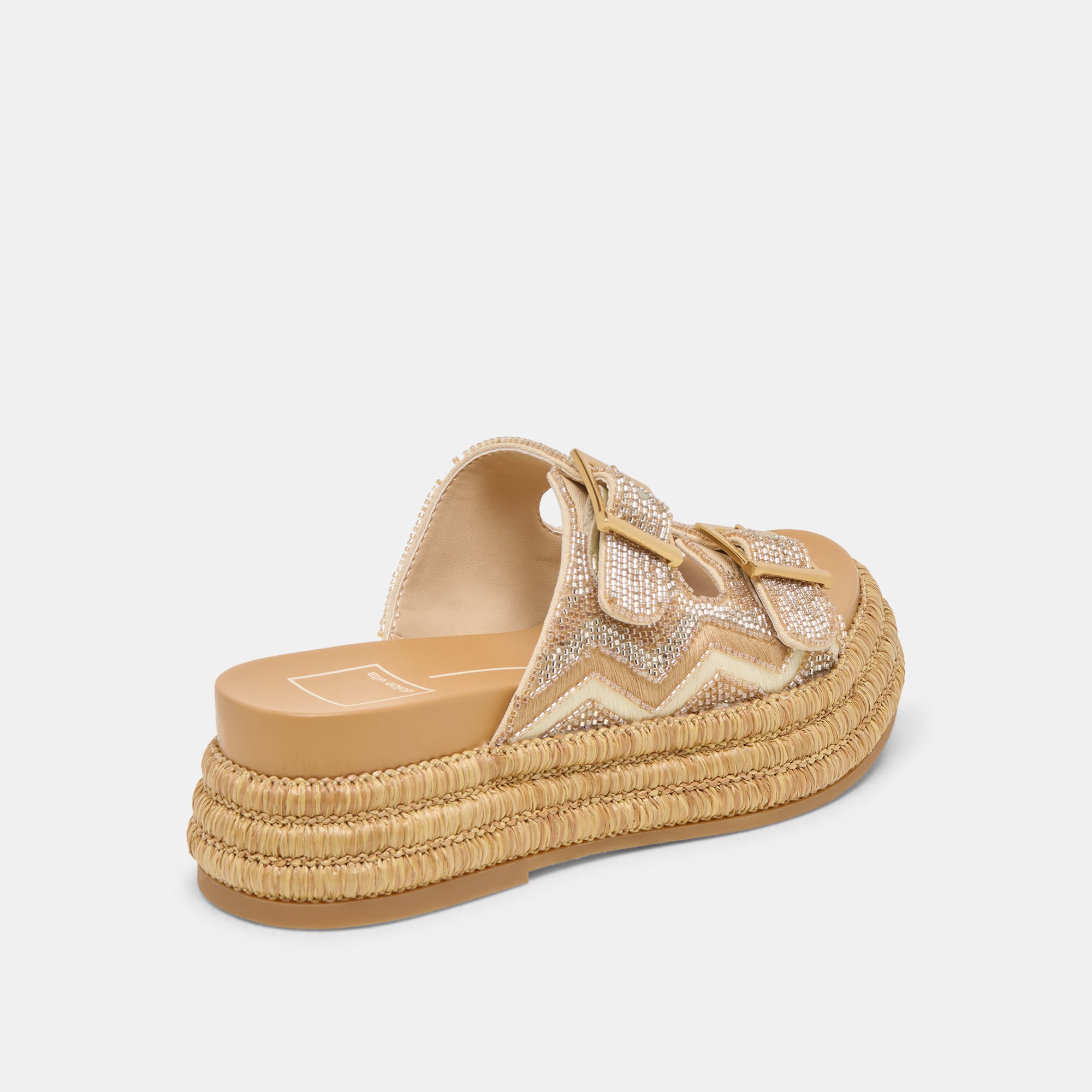 WIXIE SANDALS GOLD MULTI BEADS - view 5