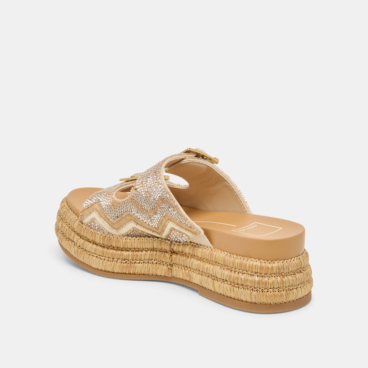 WIXIE SANDALS GOLD MULTI BEADS - view 7