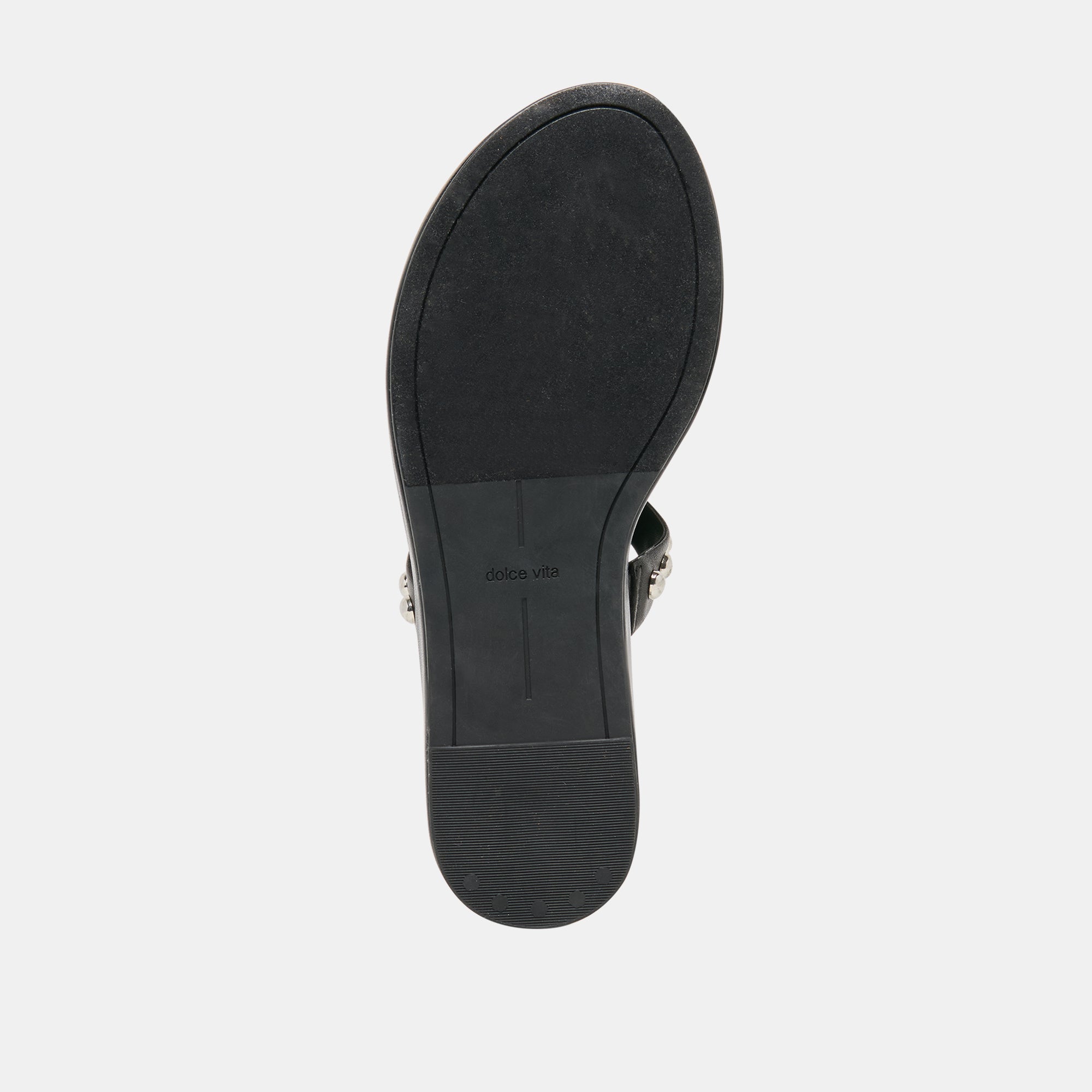 AMARY STUD SANDALS BLACK LEATHER - view 11