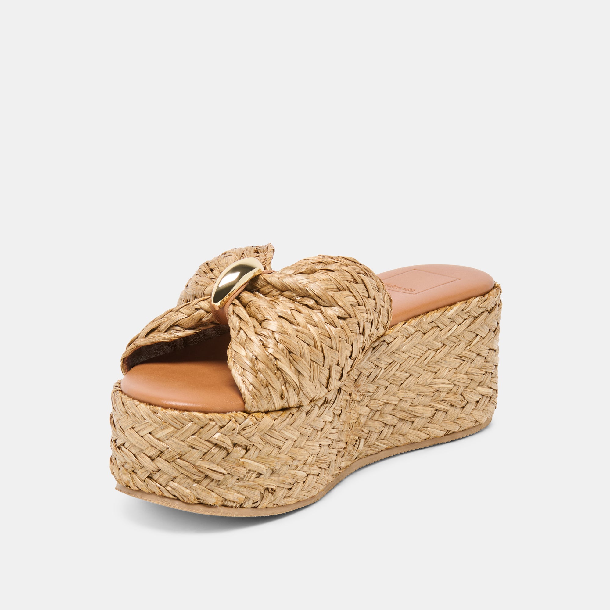 BARRIO WEDGES NATURAL RAFFIA - view 4