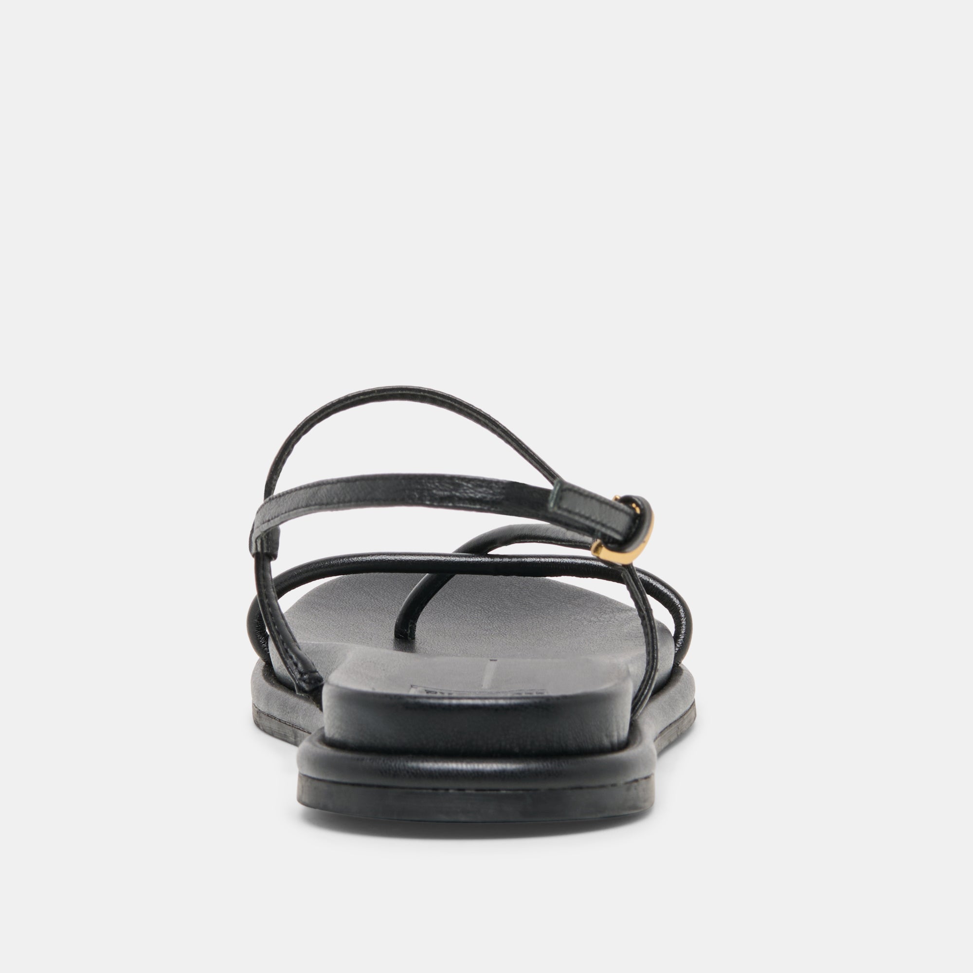 DOM SANDALS BLACK LEATHER - view 7