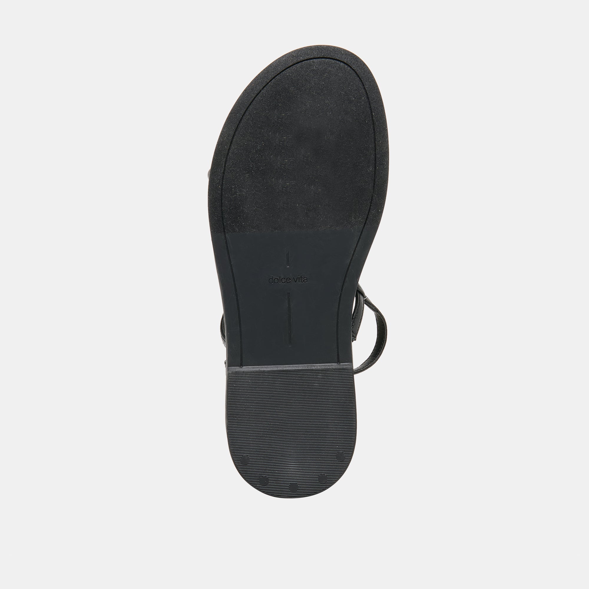 DOM SANDALS BLACK LEATHER - view 9