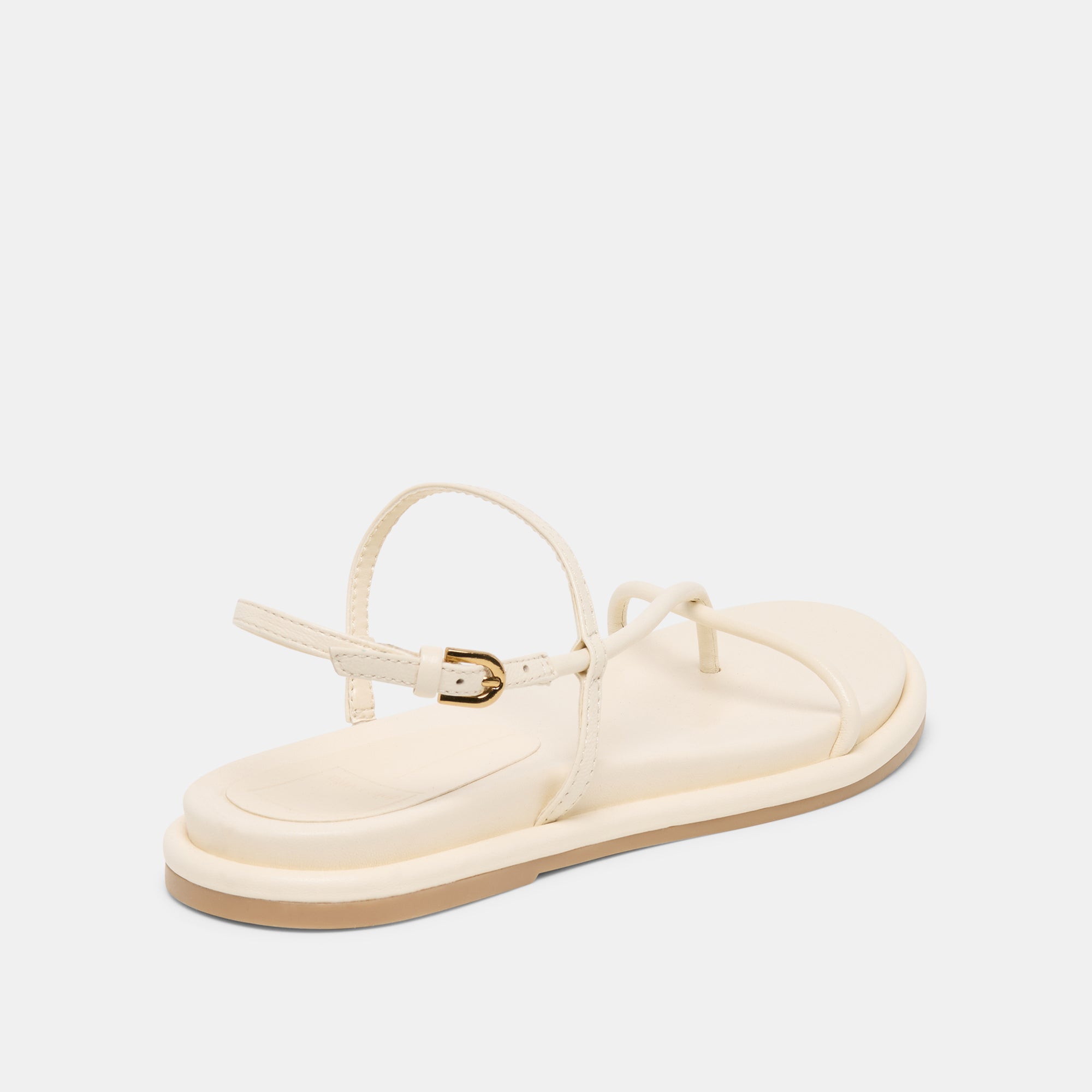 DOM SANDALS OFF WHITE LEATHER - view 3