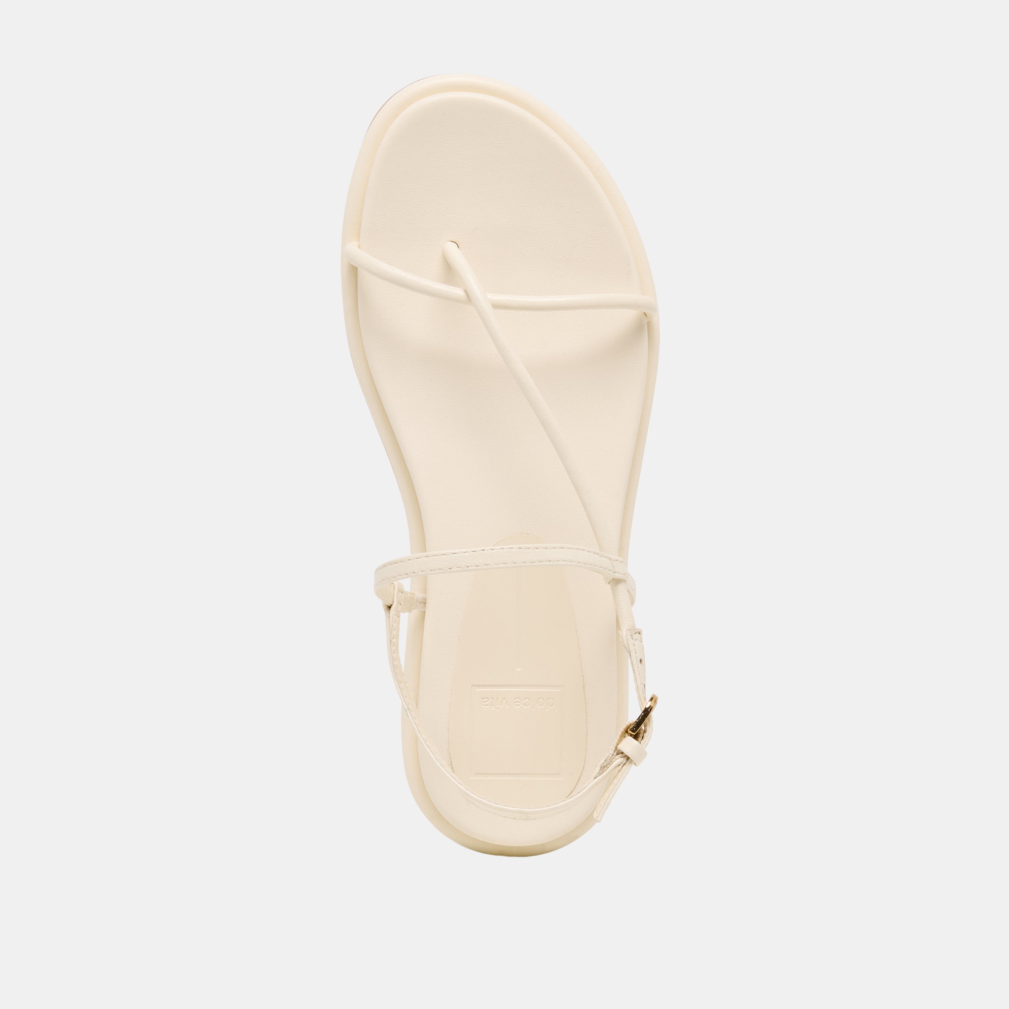 DOM SANDALS OFF WHITE LEATHER - view 8