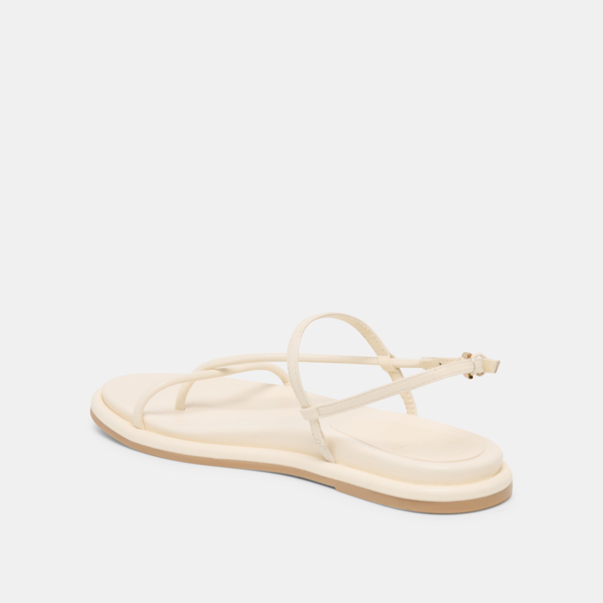 DOM SANDALS OFF WHITE LEATHER - view 5