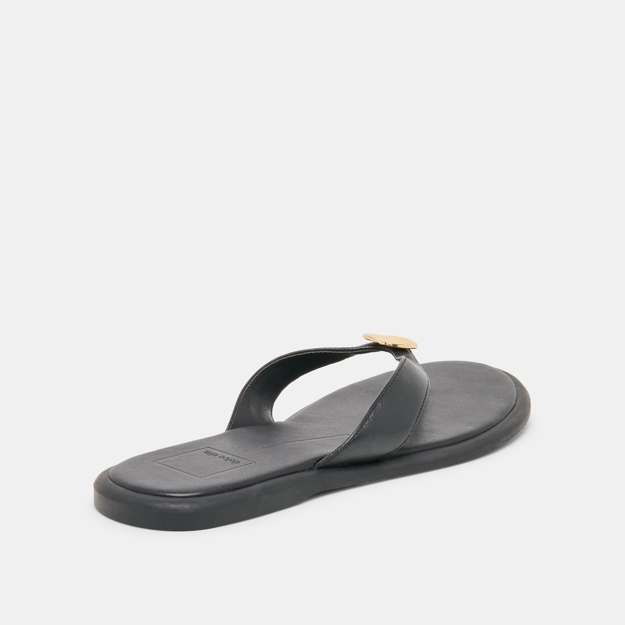 JAINA SANDALS BLACK LEATHER - view 5