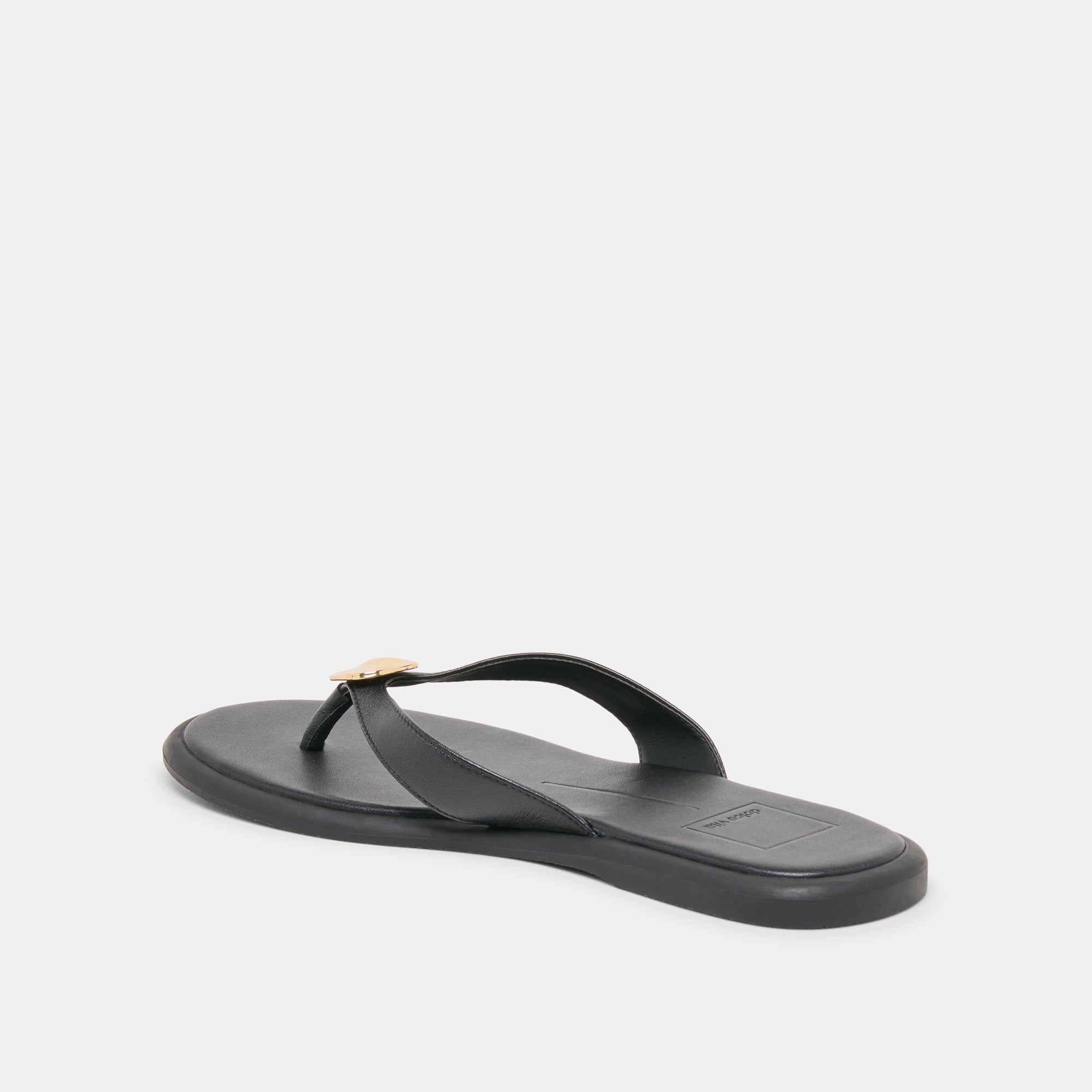 JAINA SANDALS BLACK LEATHER - view 8