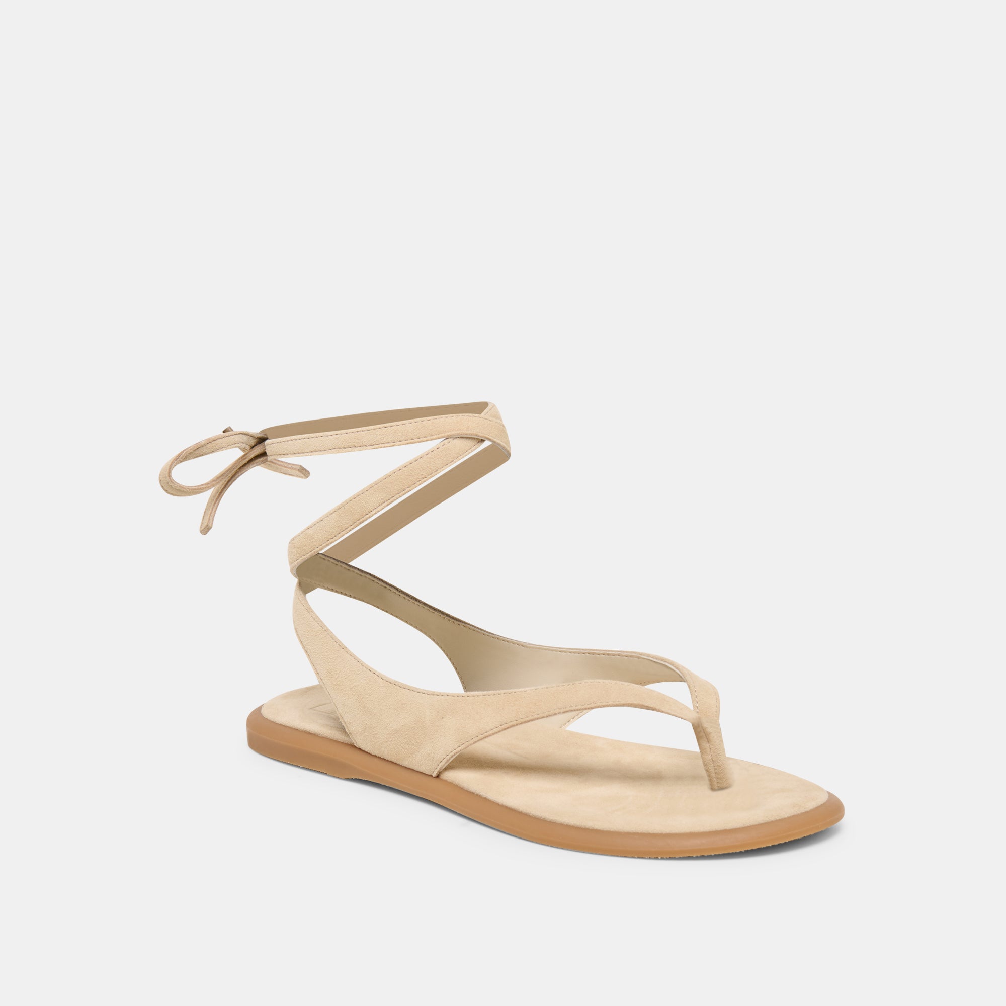JAYDEN SANDALS ALMOND SUEDE - view 2