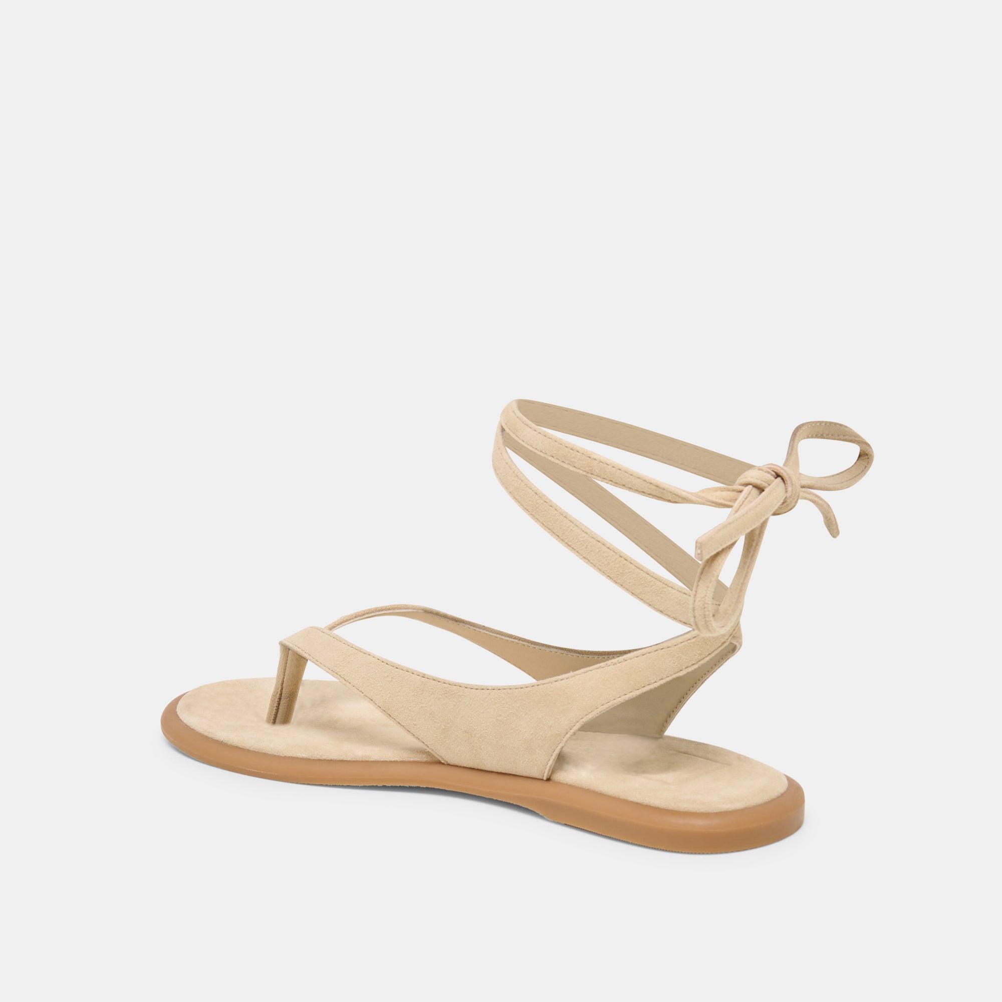 JAYDEN SANDALS ALMOND SUEDE - view 5