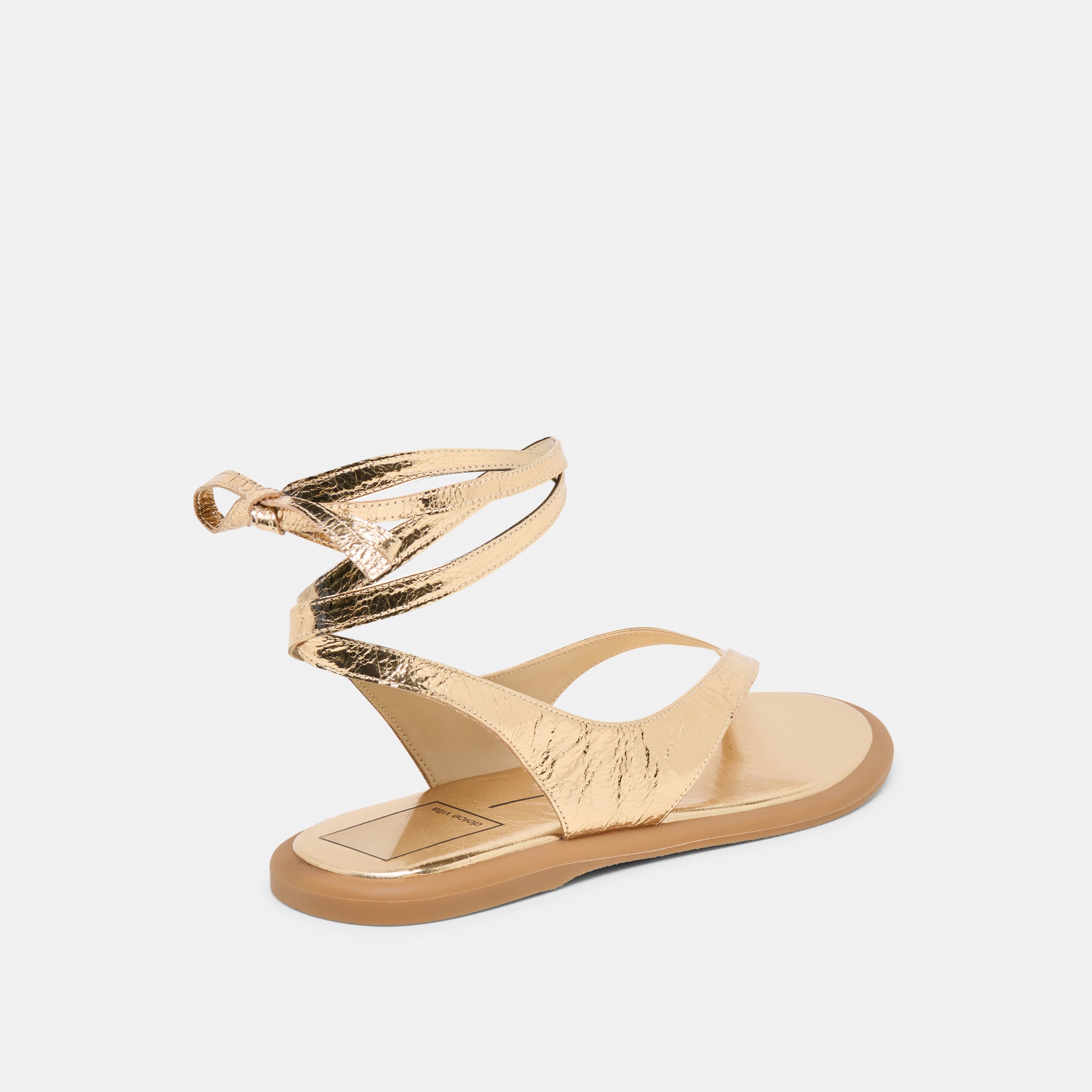 JAYDEN SANDALS GOLD DISTRESSED LEATHER - view 5