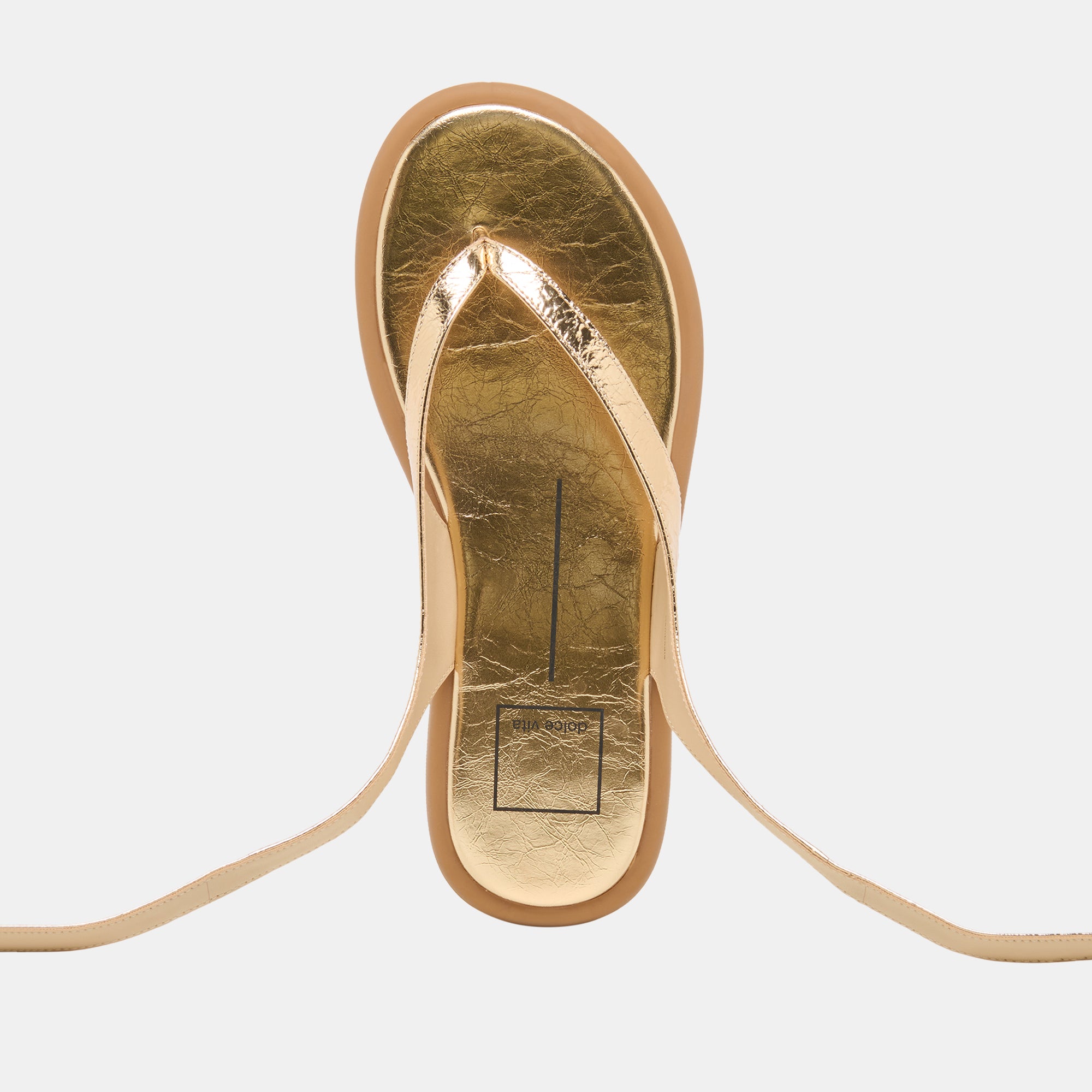 JAYDEN SANDALS GOLD DISTRESSED LEATHER - view 10