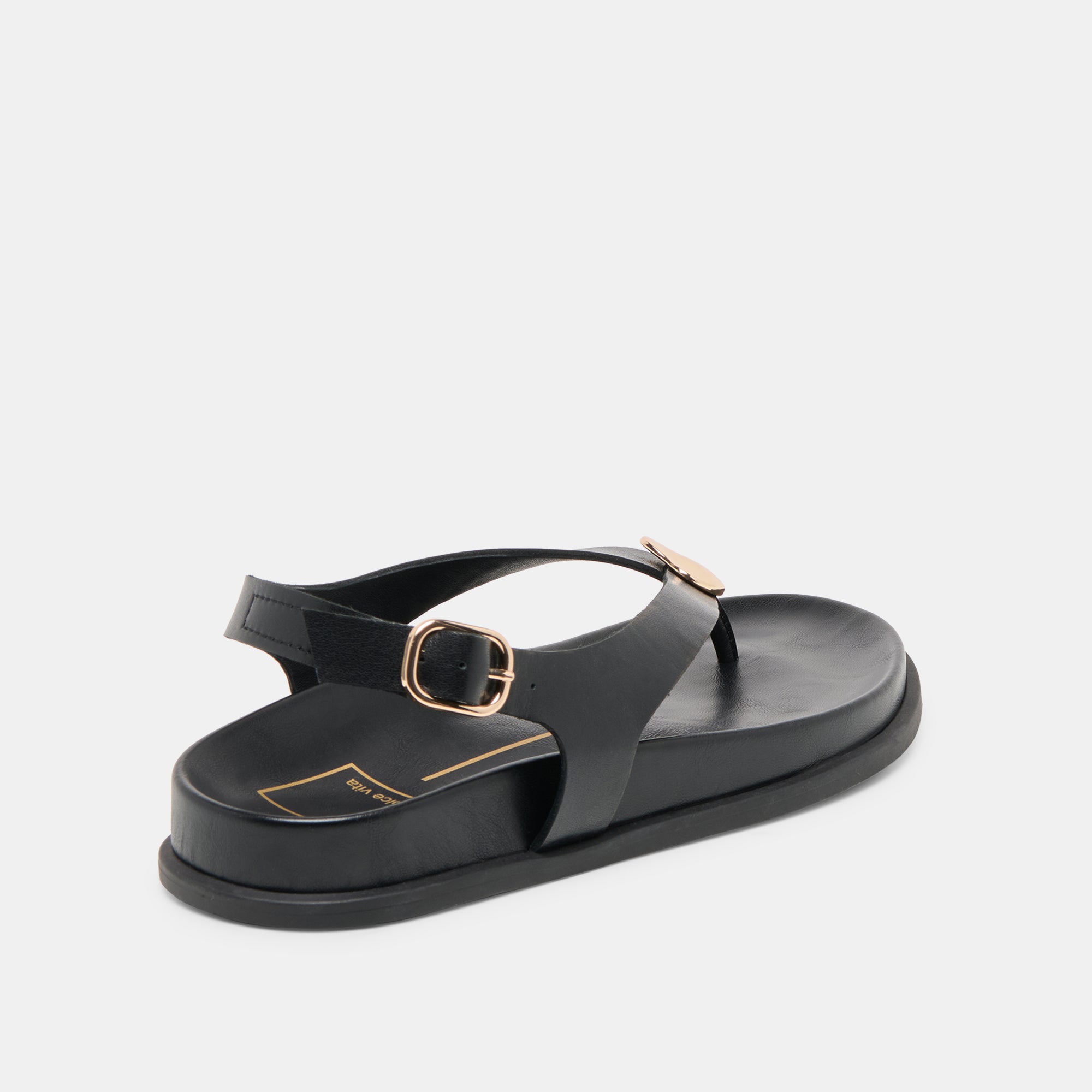 JONY SANDALS BLACK LEATHER - view 5