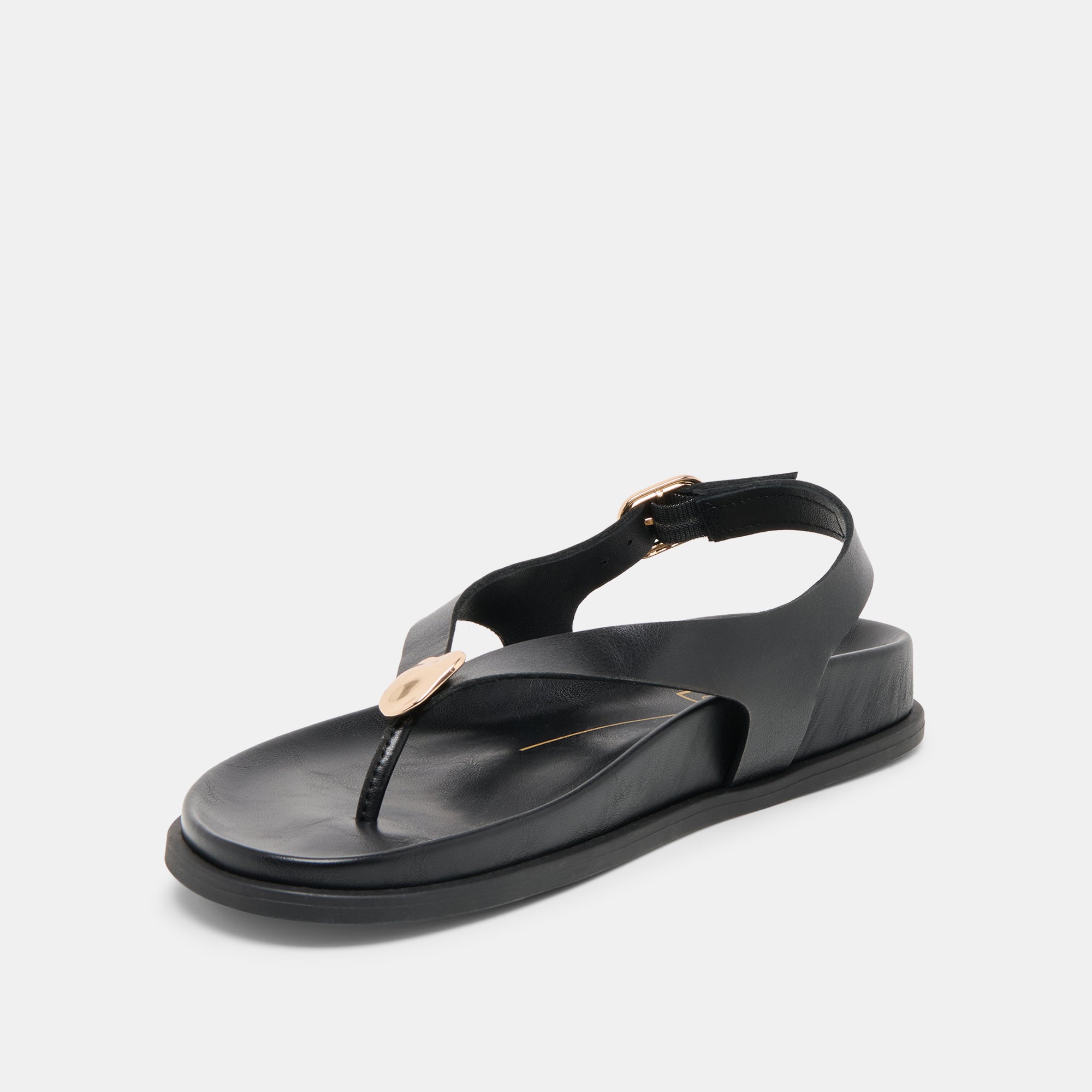 JONY SANDALS BLACK LEATHER - view 7