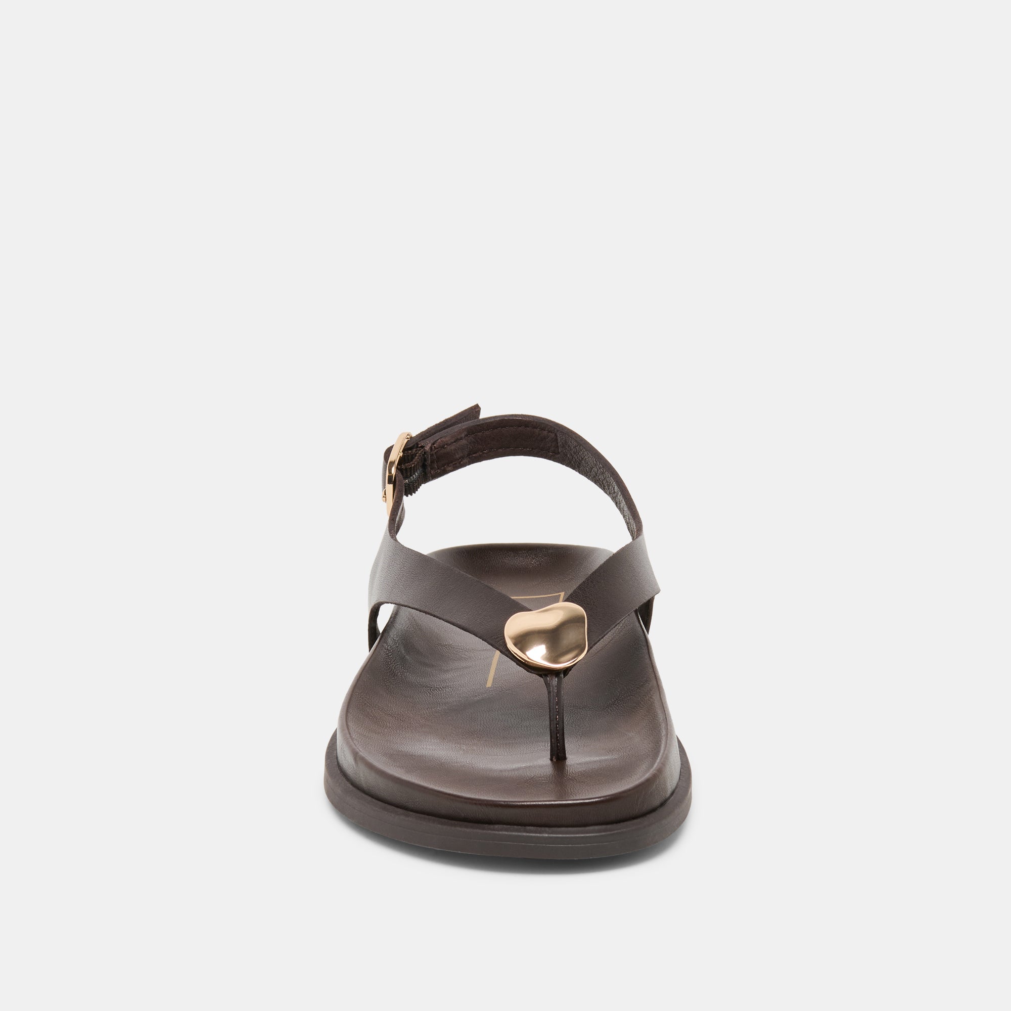 JONY SANDALS DK BROWN LEATHER - view 7