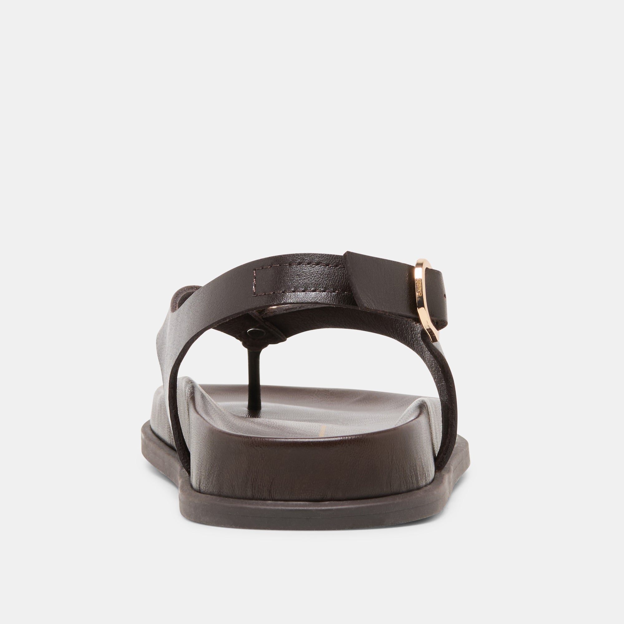 JONY SANDALS DK BROWN LEATHER - view 8