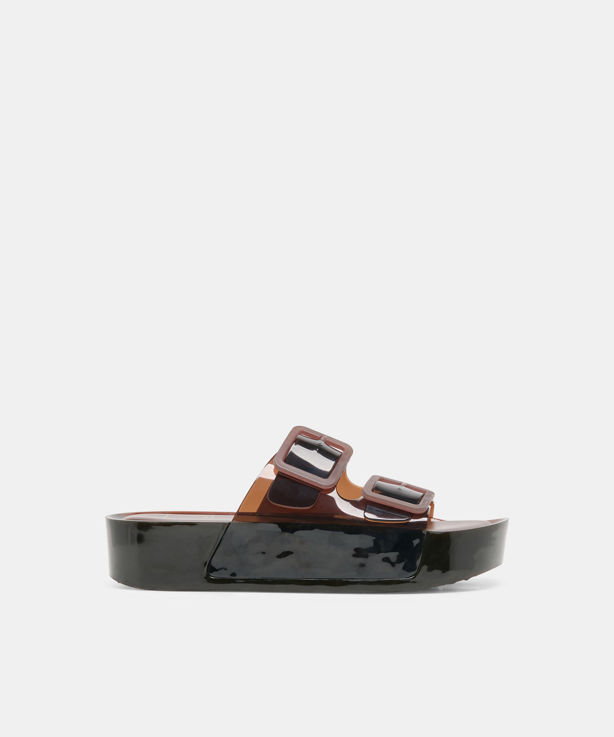 JULIO X SANDALS CHOCOLATE VINYL - view 4