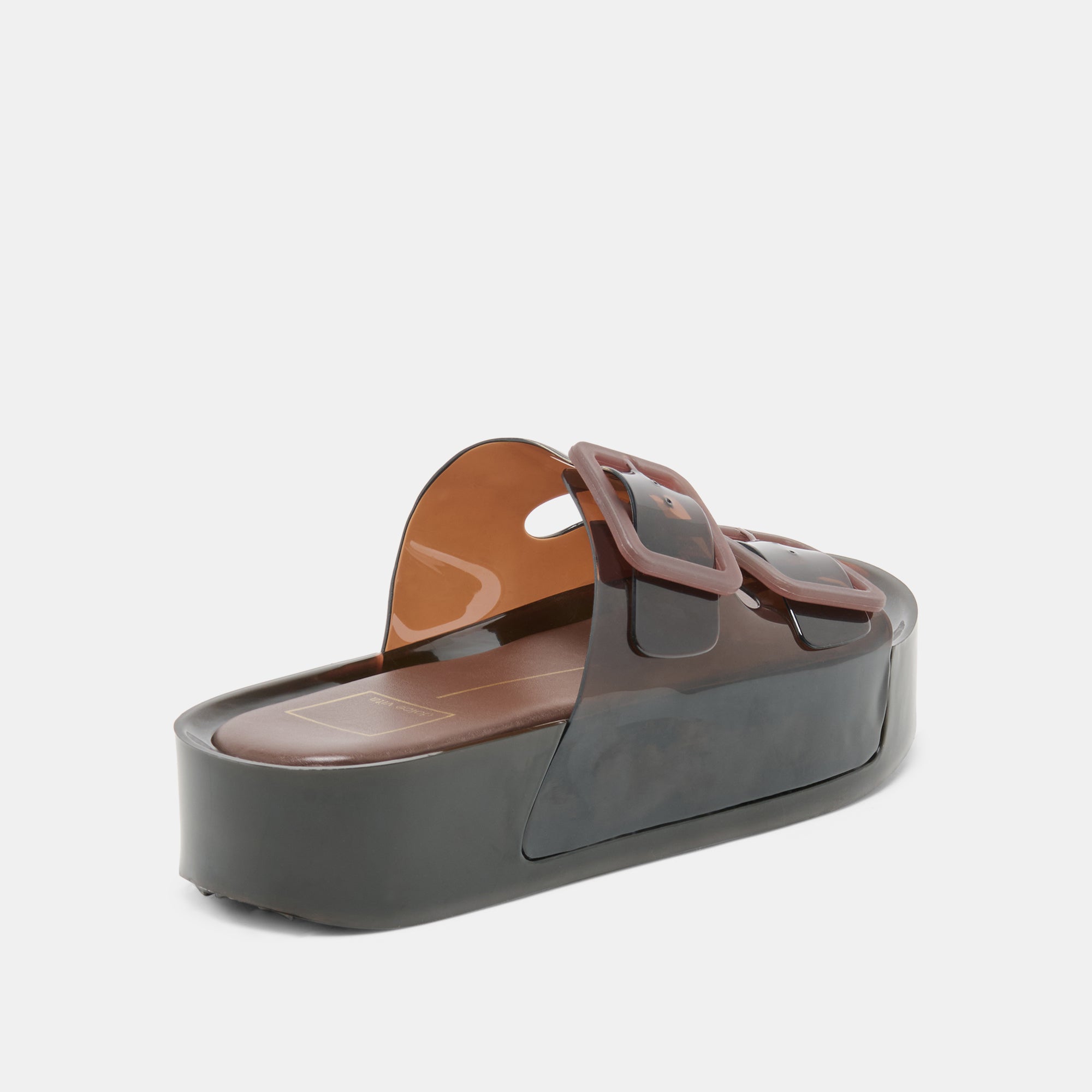 JULIO X SANDALS CHOCOLATE VINYL - view 3