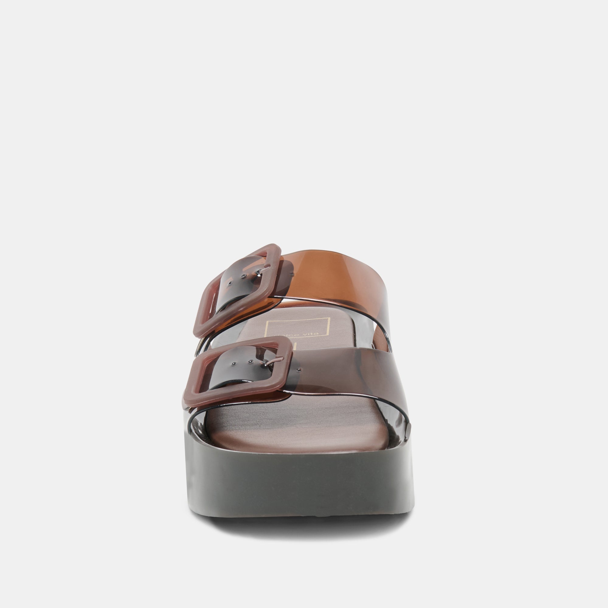 JULIO X SANDALS CHOCOLATE VINYL - view 6