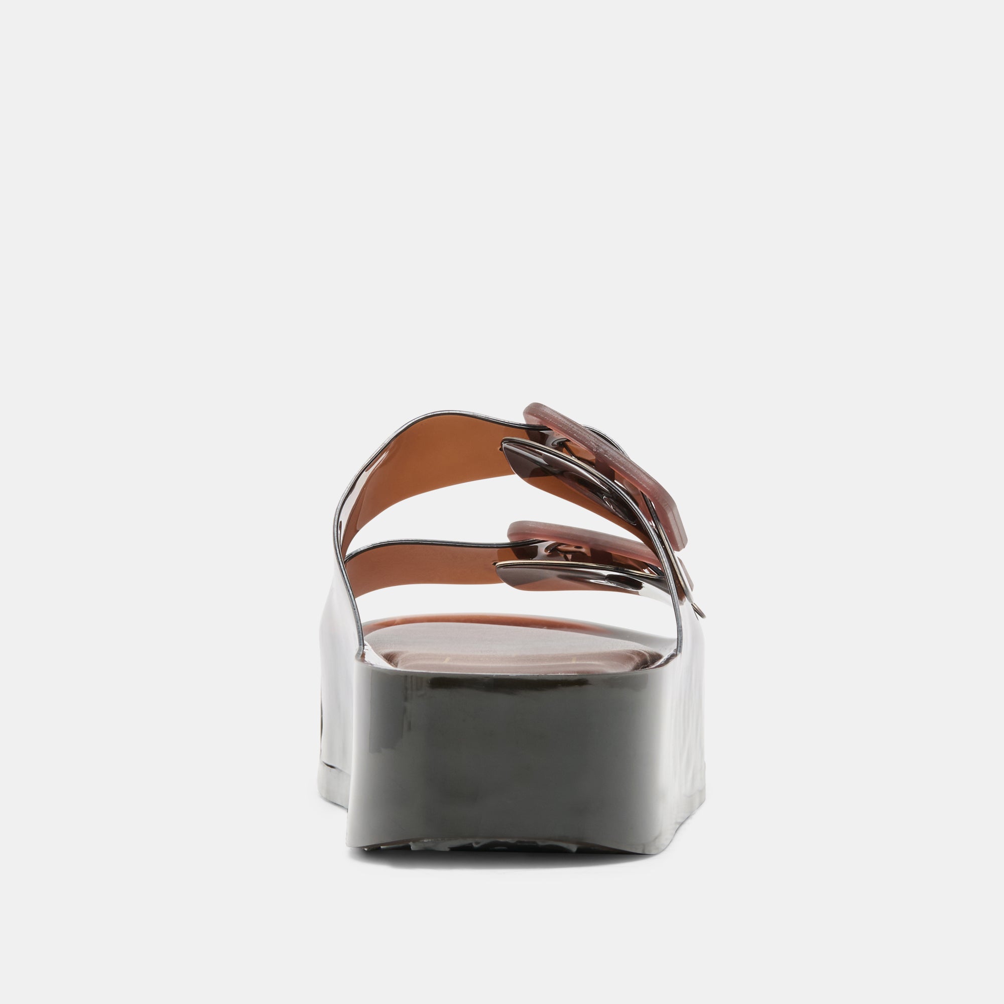 JULIO X SANDALS CHOCOLATE VINYL - view 7