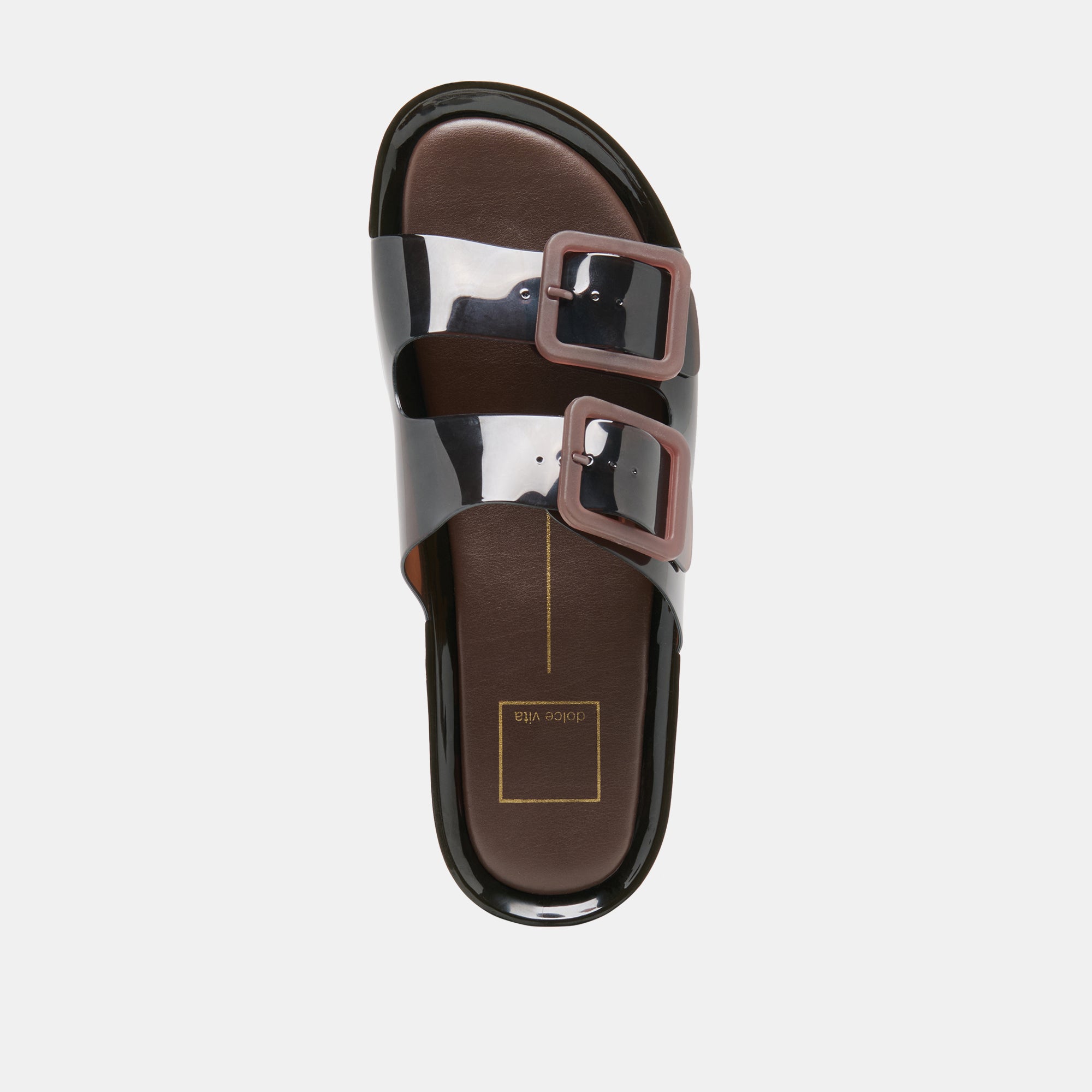 JULIO X SANDALS CHOCOLATE VINYL - view 8