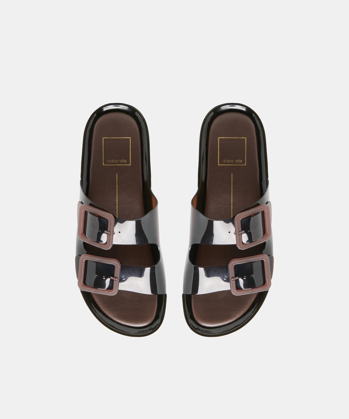 JULIO X SANDALS CHOCOLATE VINYL - view 2