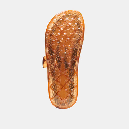 JULIO X SANDALS TORTOISE VINYL