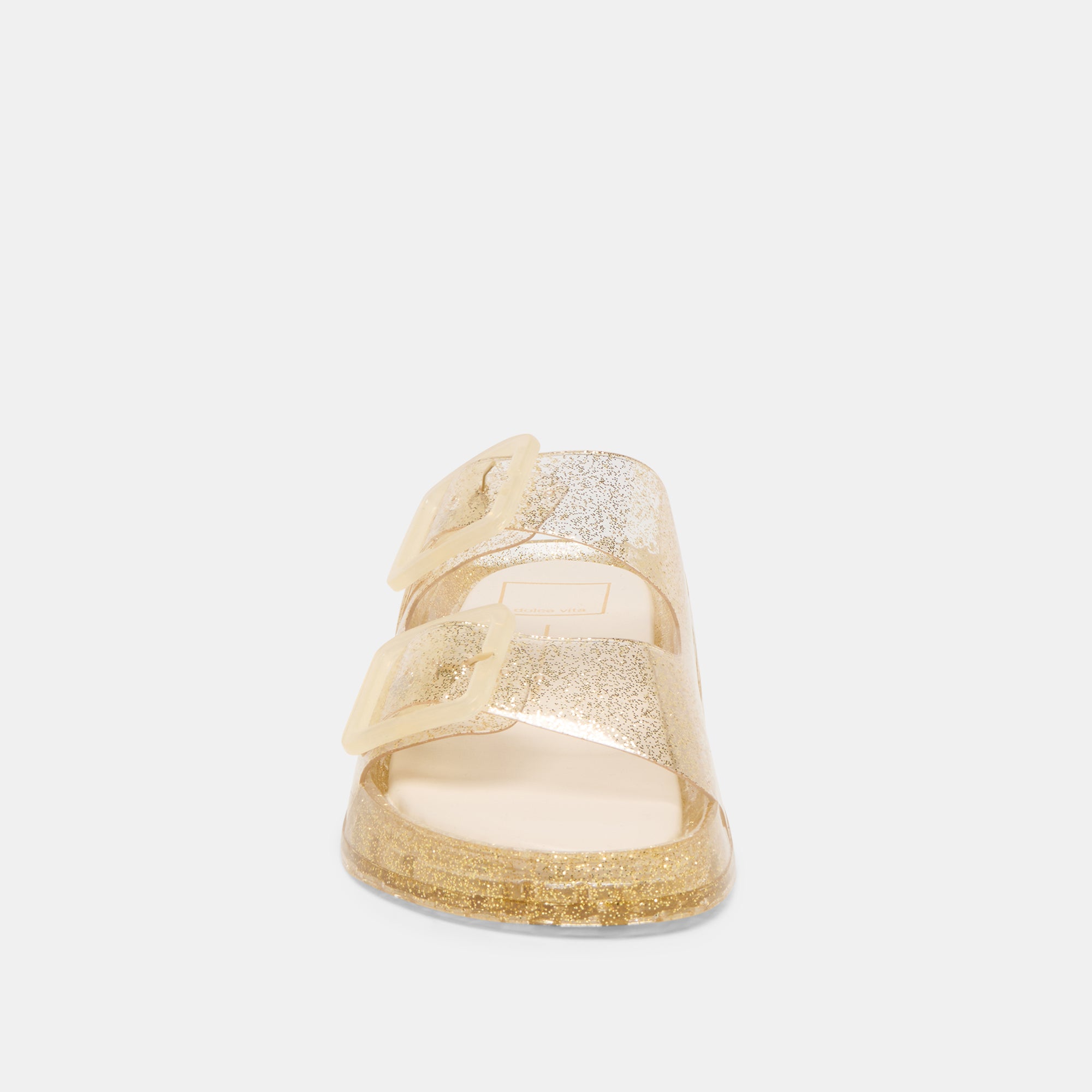 JULIO SANDALS GOLD VINYL - view 6