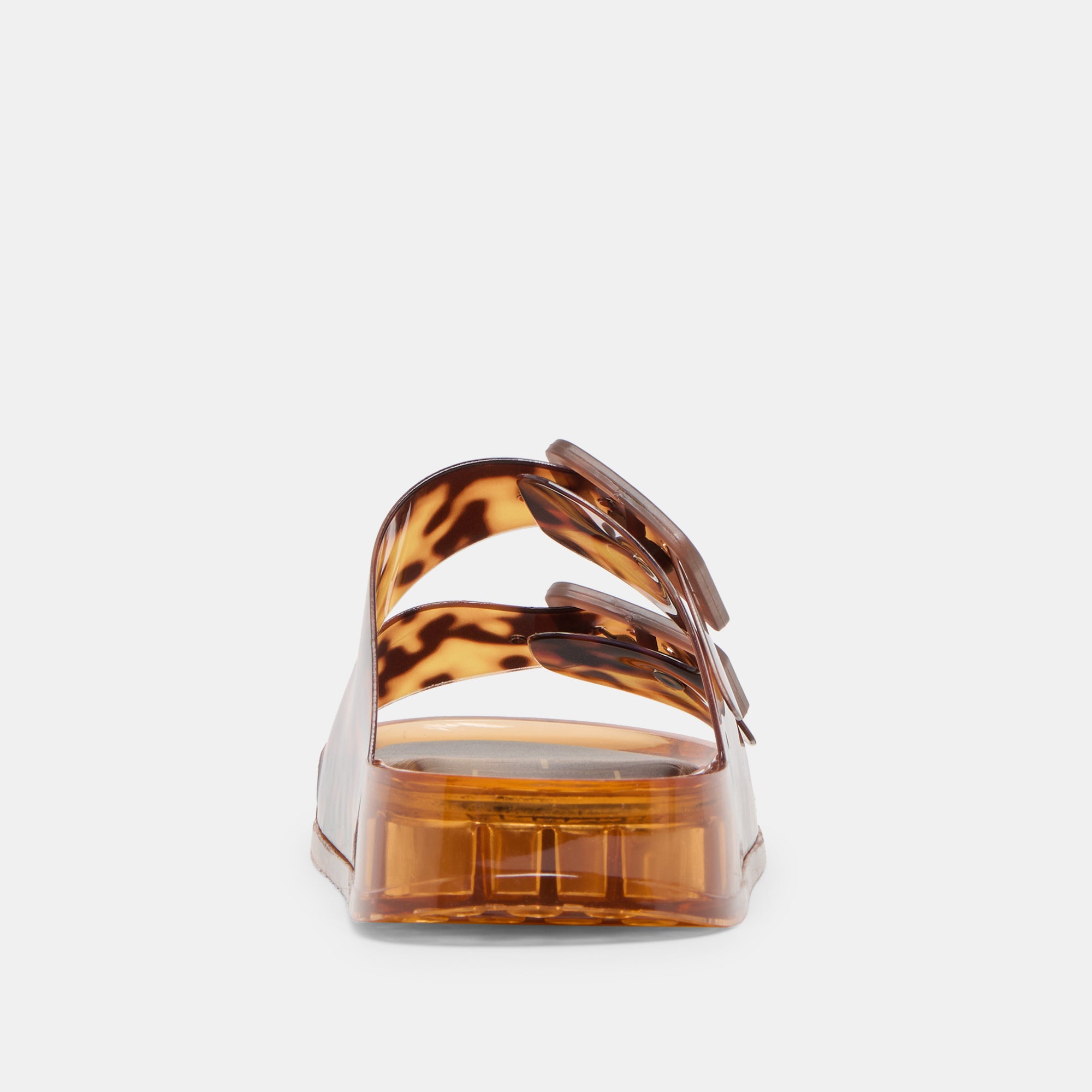 JULIO SANDALS TORTOISE VINYL