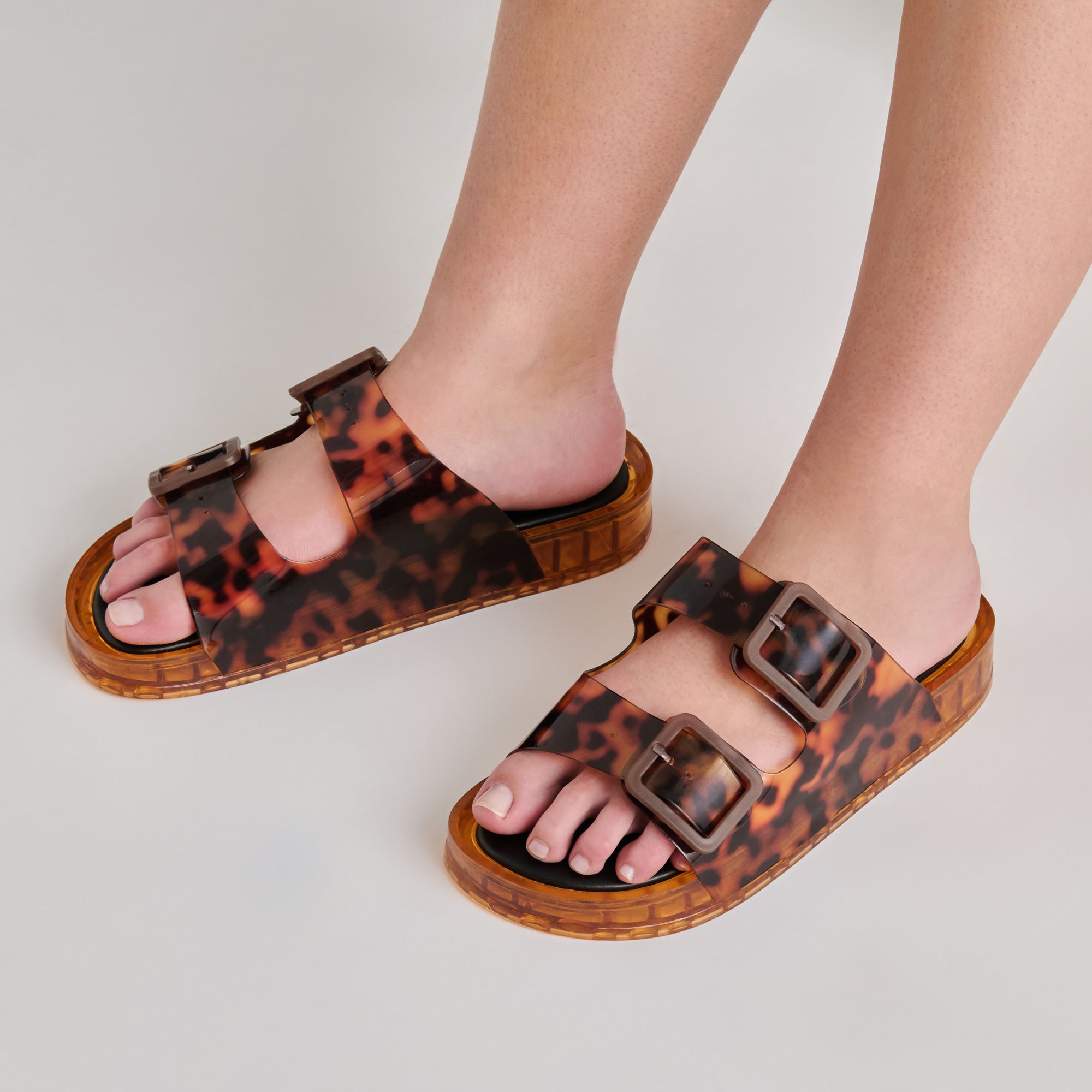 JULIO SANDALS TORTOISE VINYL - view 6