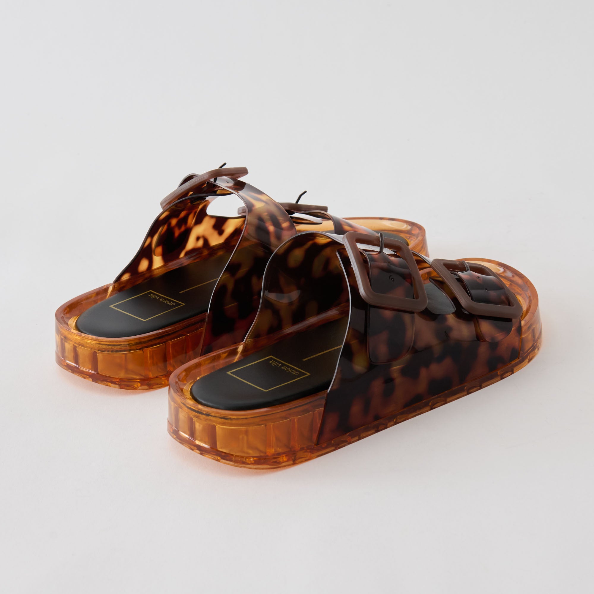 JULIO SANDALS TORTOISE VINYL - view 5