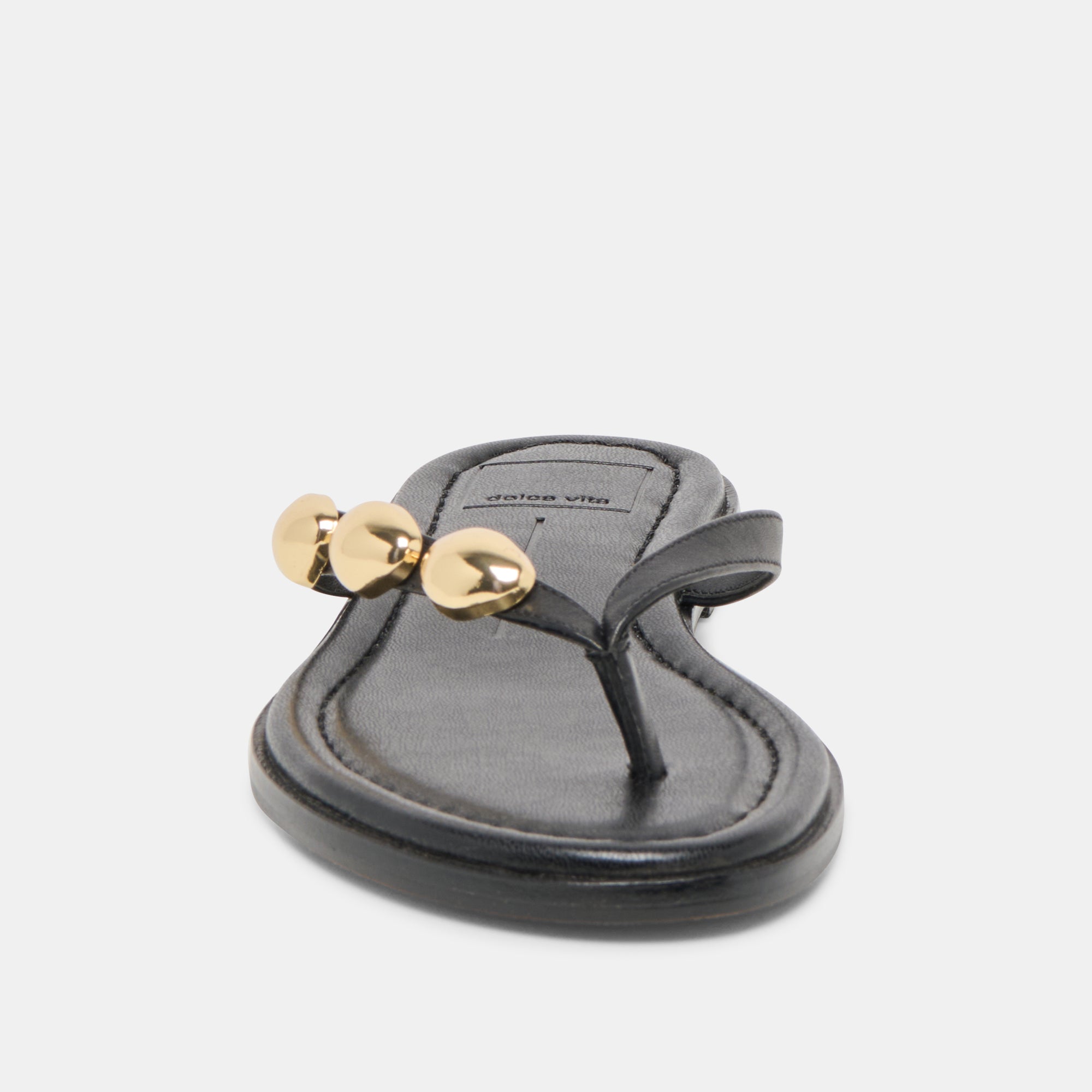 JUNY SANDALS BLACK LEATHER - view 8