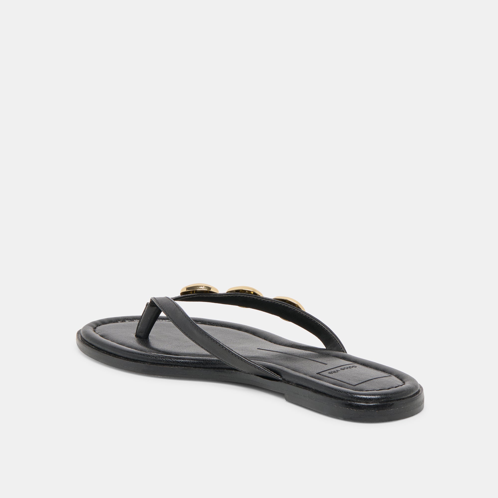JUNY SANDALS BLACK LEATHER - view 7