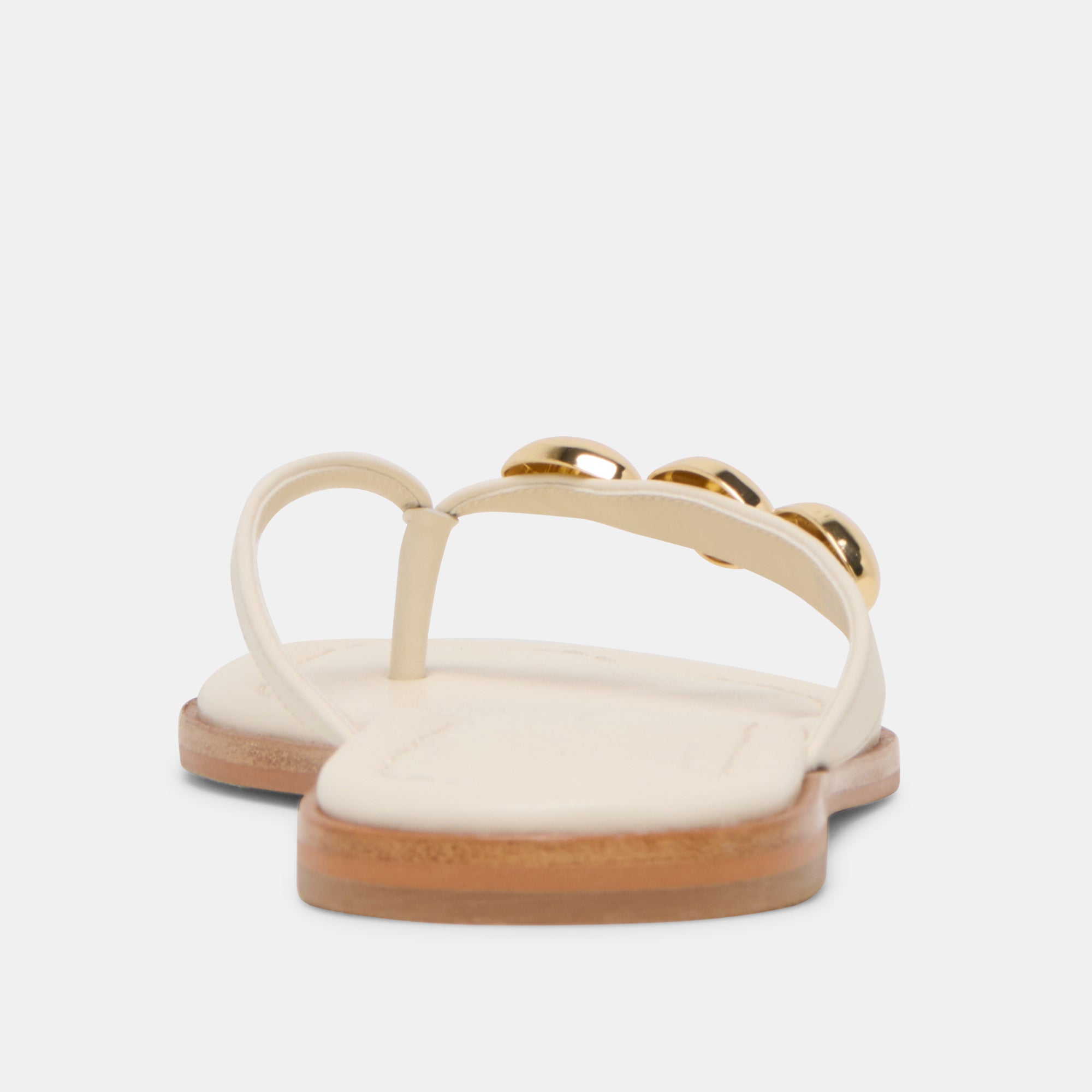 JUNY SANDALS OFF WHITE LEATHER - view 7