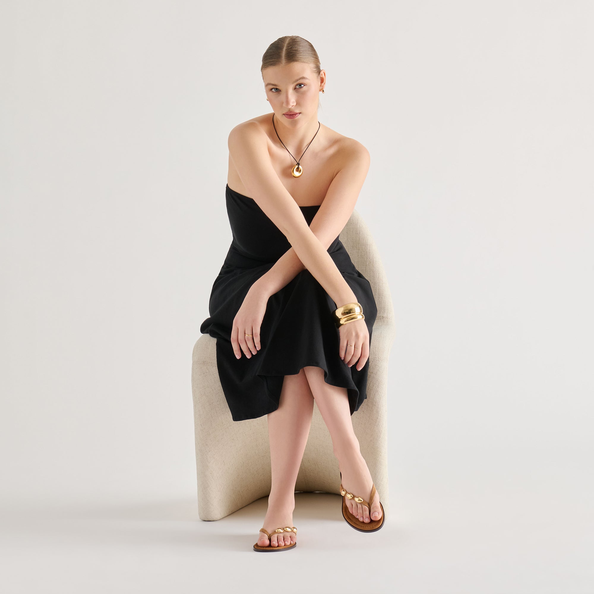 JUNY SANDALS TEAK SUEDE - view 4