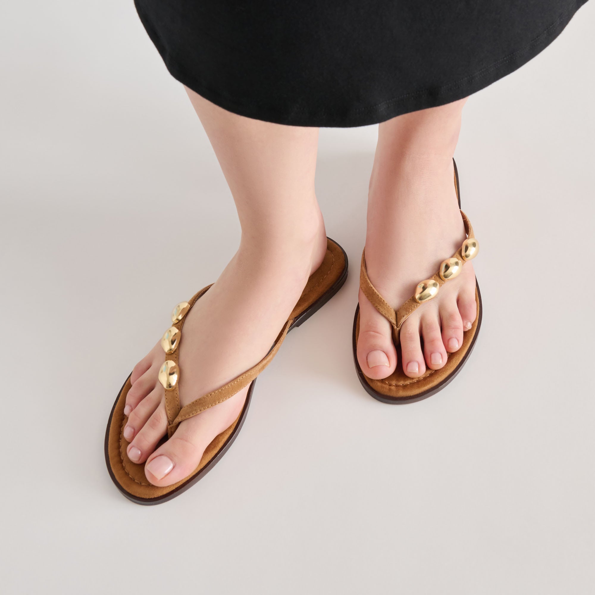 JUNY SANDALS TEAK SUEDE - view 2