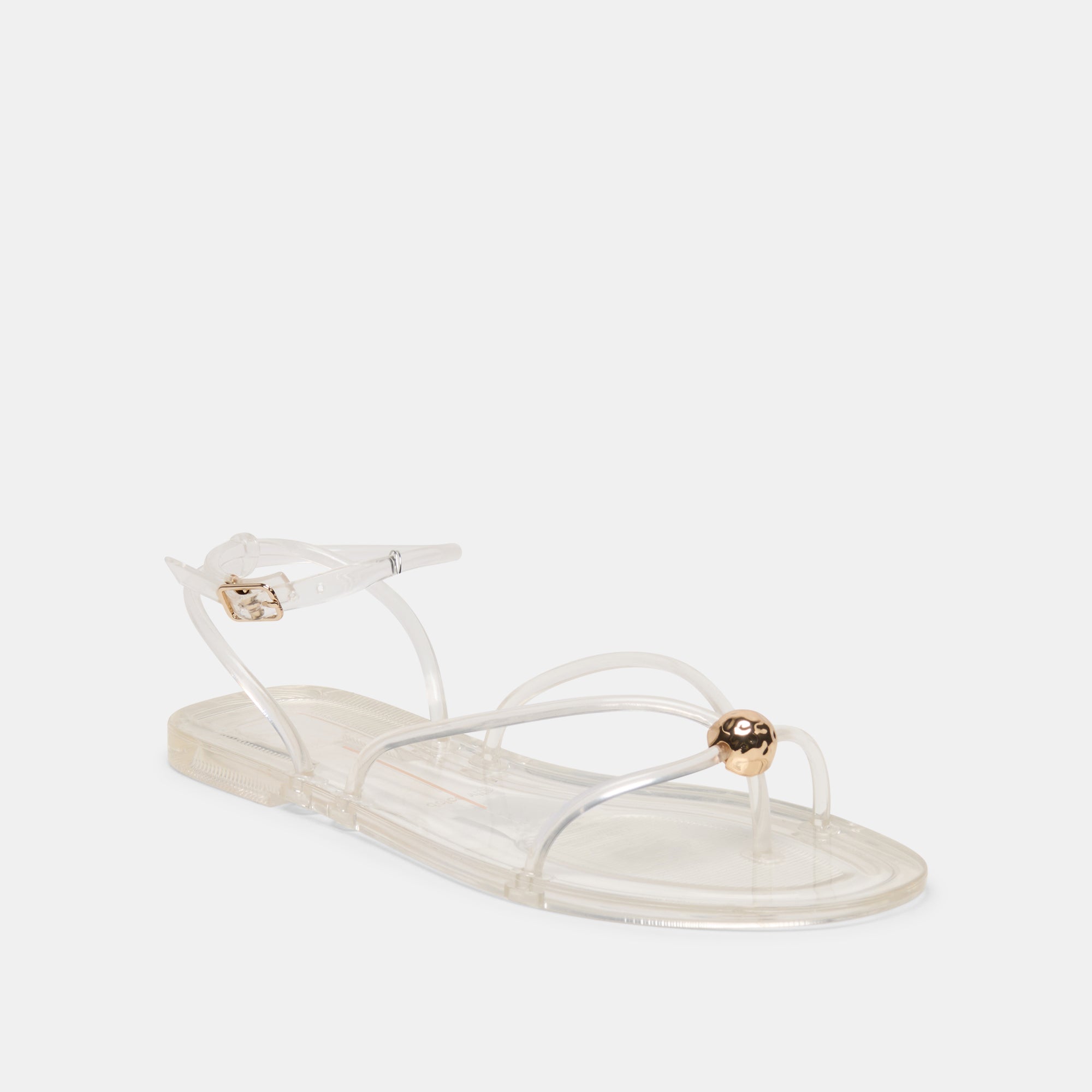 KENLEY VINYL SANDALS CRYSTAL JELLY - view 3