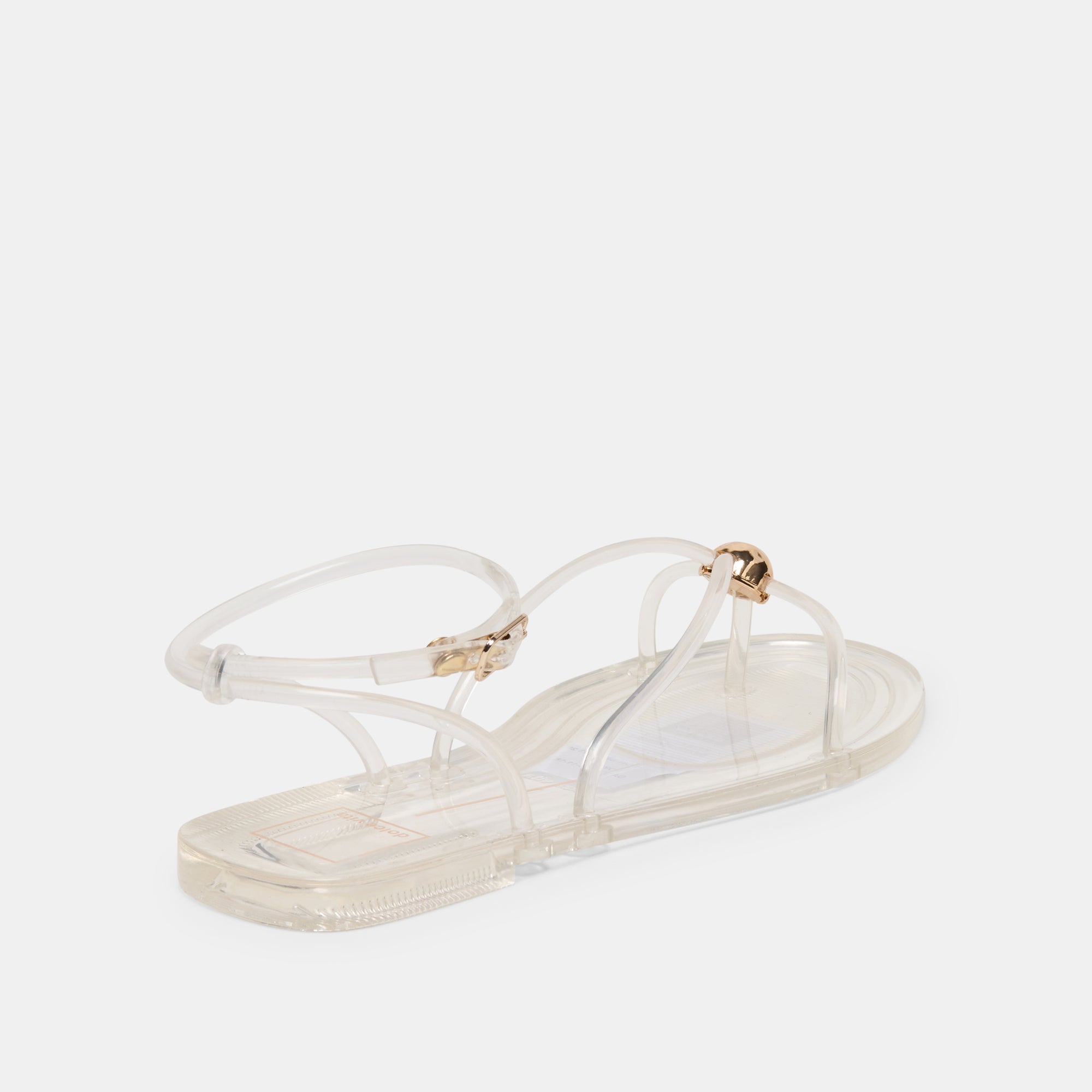 KENLEY VINYL SANDALS CRYSTAL JELLY - view 5