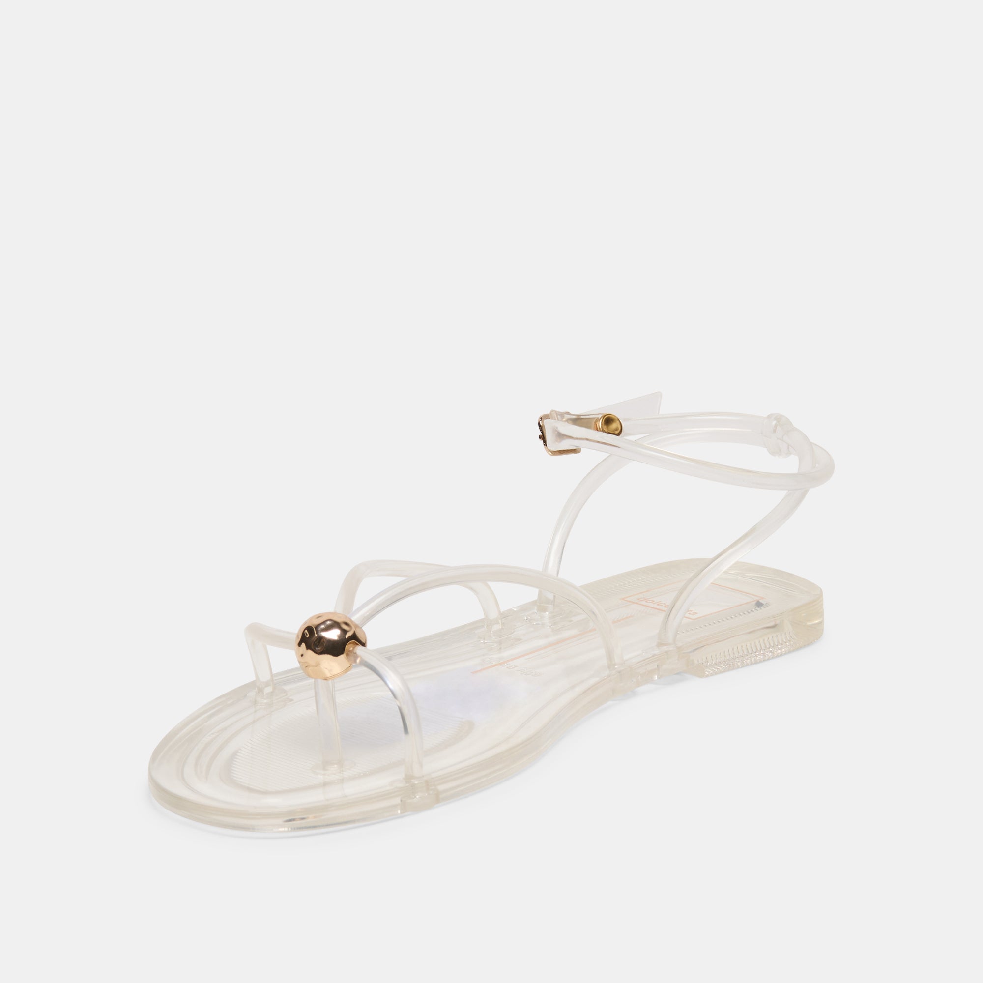 KENLEY VINYL SANDALS CRYSTAL JELLY - view 7