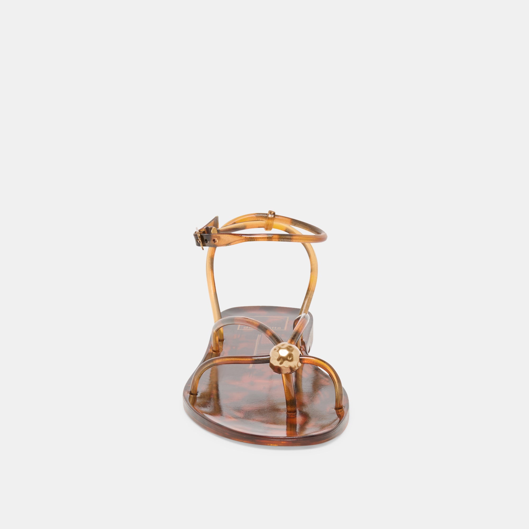 KENLEY VINYL SANDALS TORTOISE JELLY - view 9