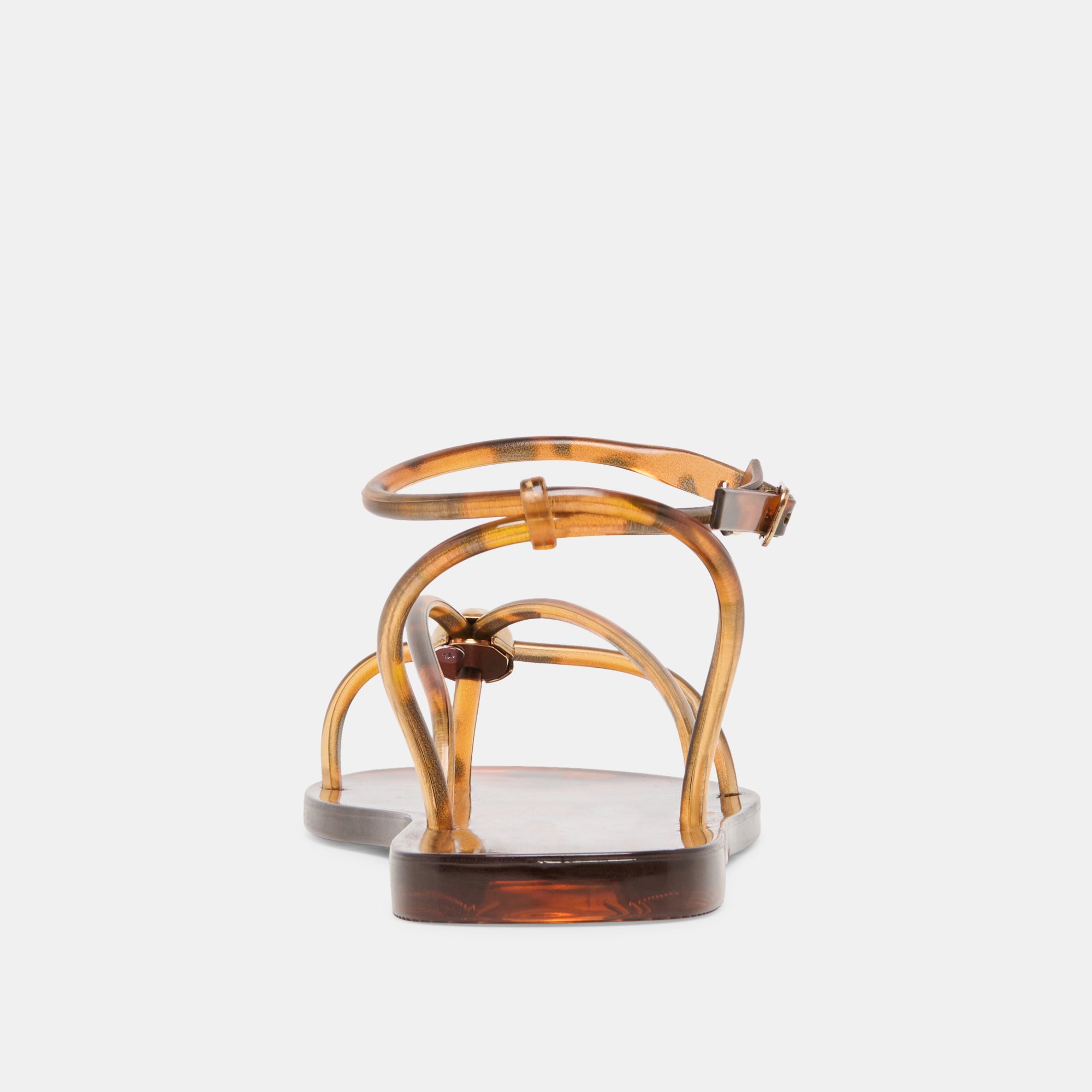 KENLEY VINYL SANDALS TORTOISE JELLY - view 10