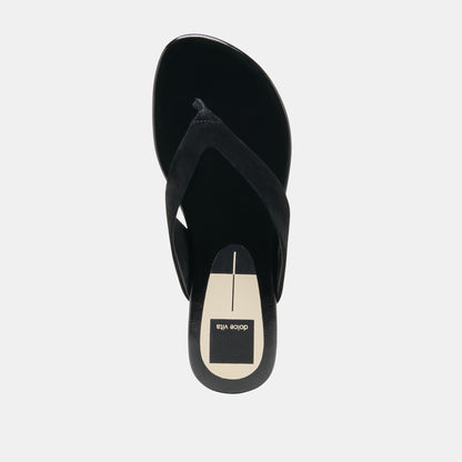 LINNET SANDALS ONYX SUEDE