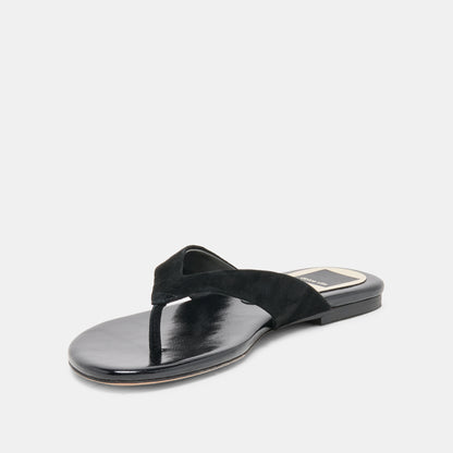 LINNET SANDALS ONYX SUEDE