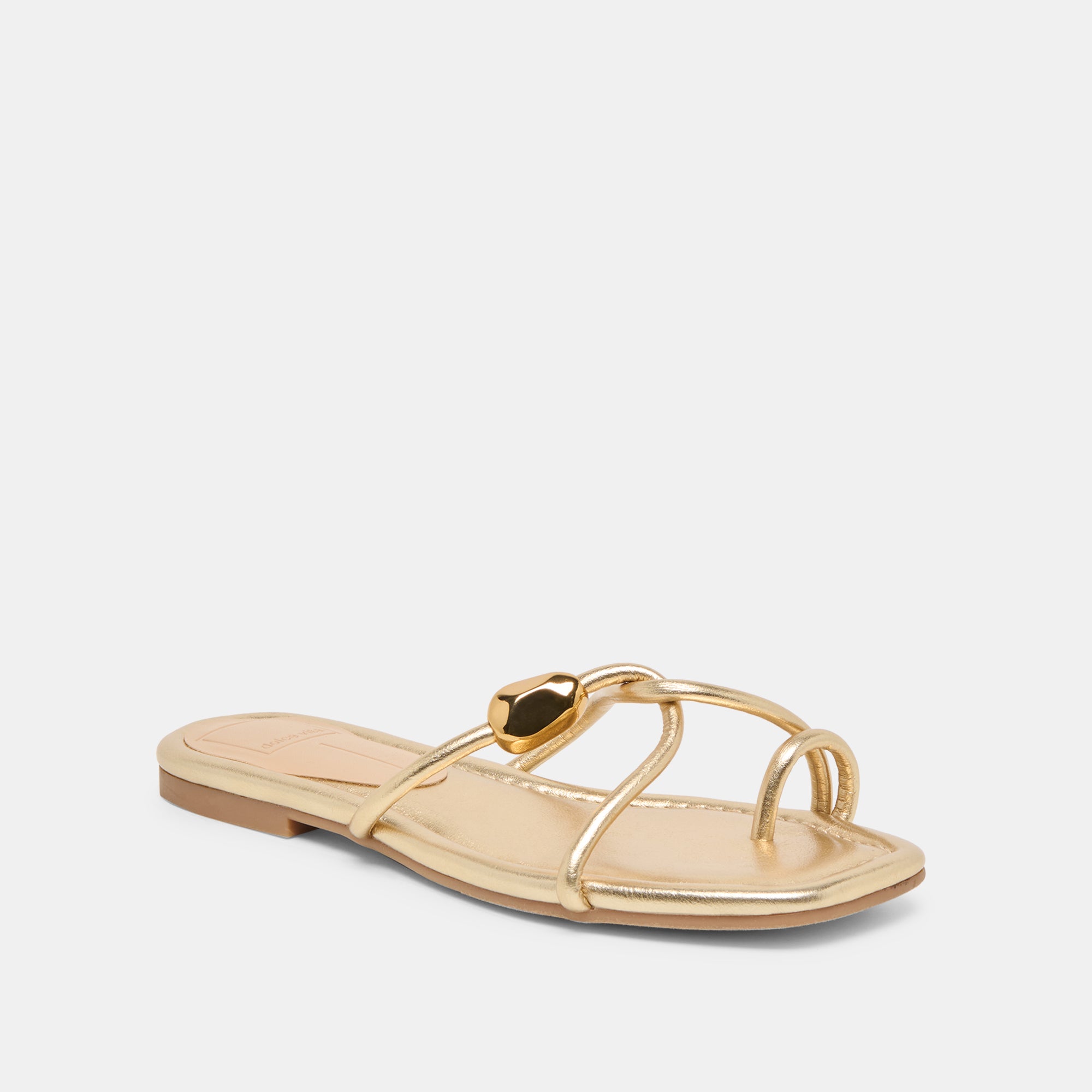LOUIZ SANDALS GOLD STELLA - view 3