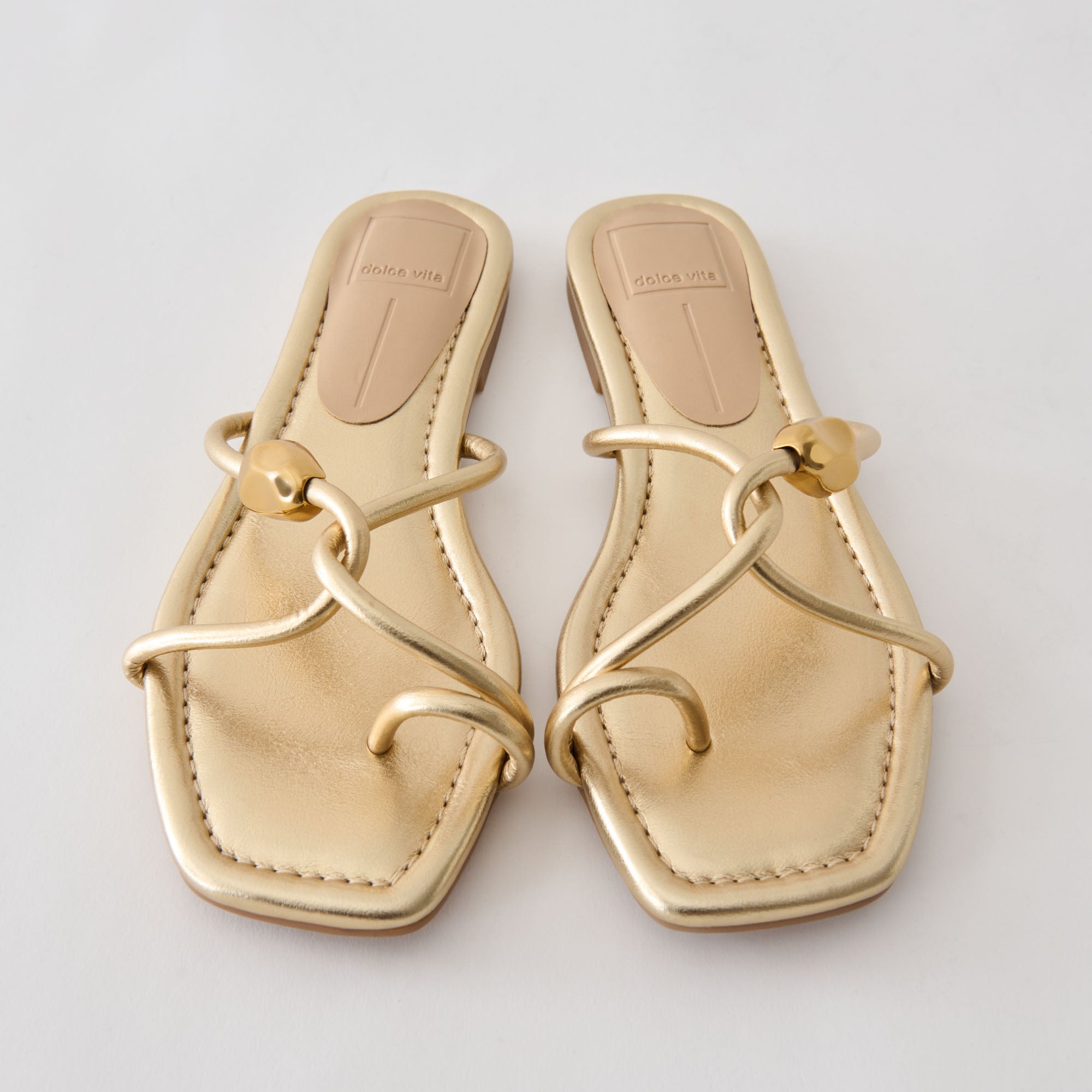 LOUIZ SANDALS GOLD STELLA - view 2