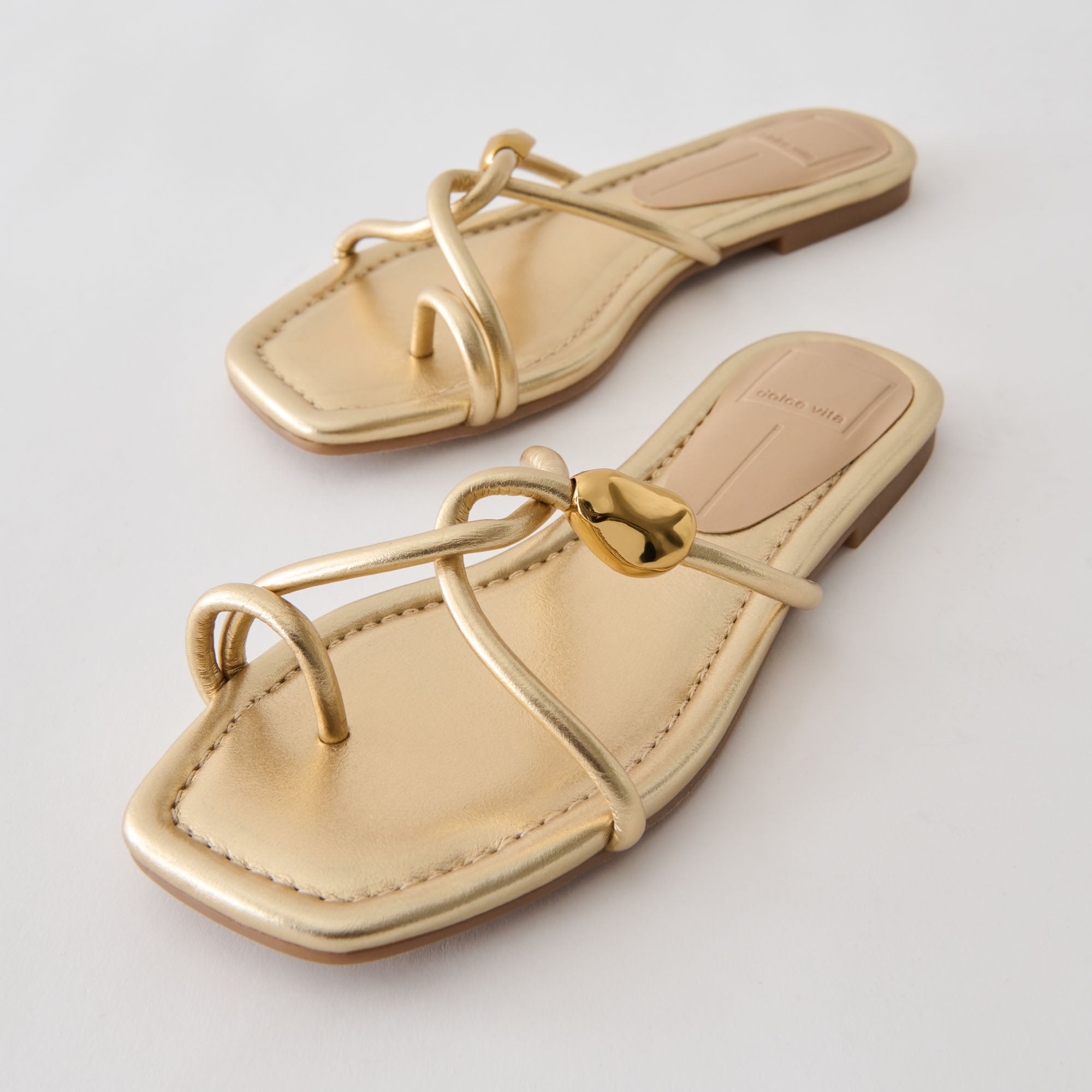 LOUIZ SANDALS GOLD STELLA - view 6