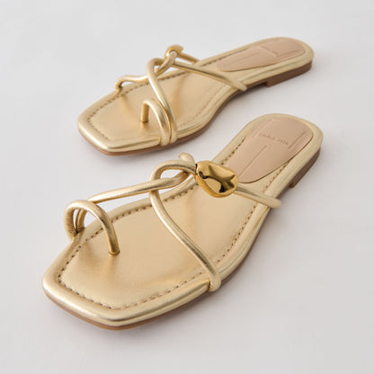 LOUIZ SANDALS GOLD STELLA