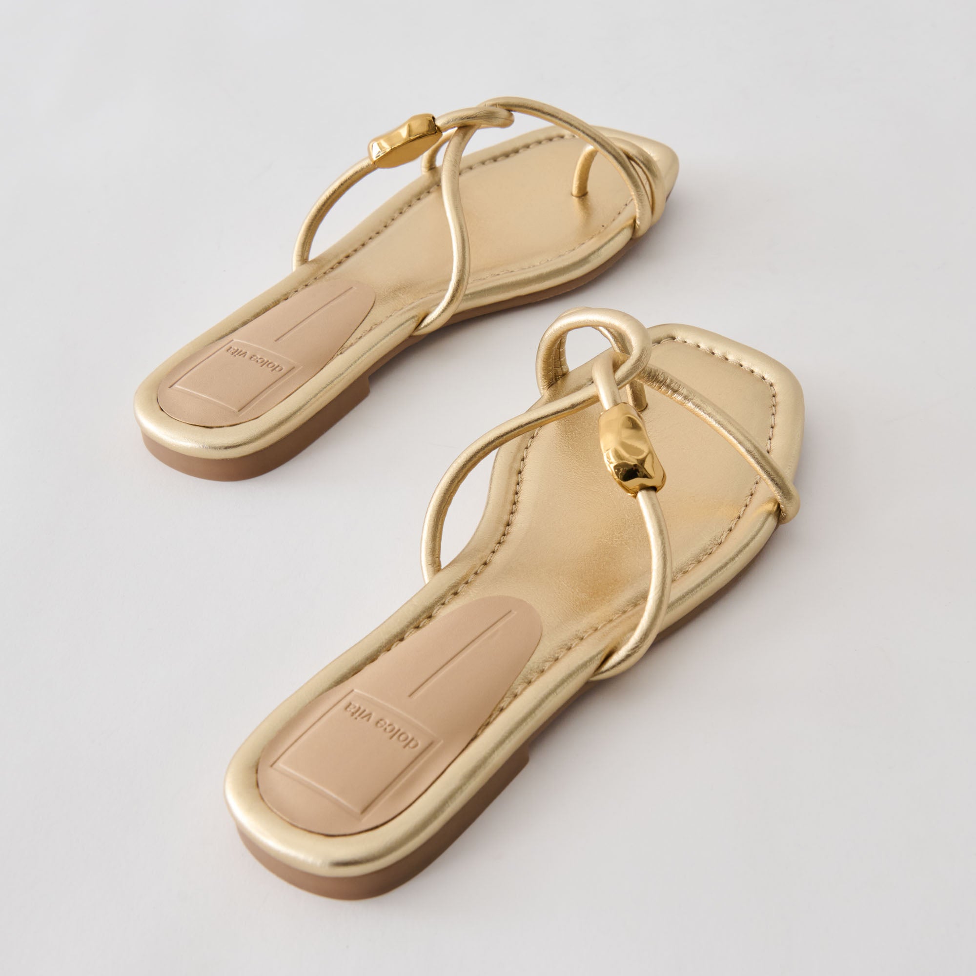 LOUIZ SANDALS GOLD STELLA - view 4
