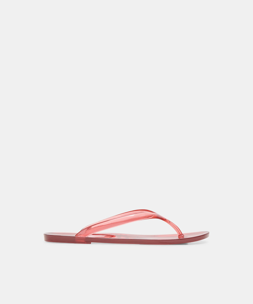 LYCHEE Coral Jelly Flip-Flop Thong Sandals | Dolce Vita